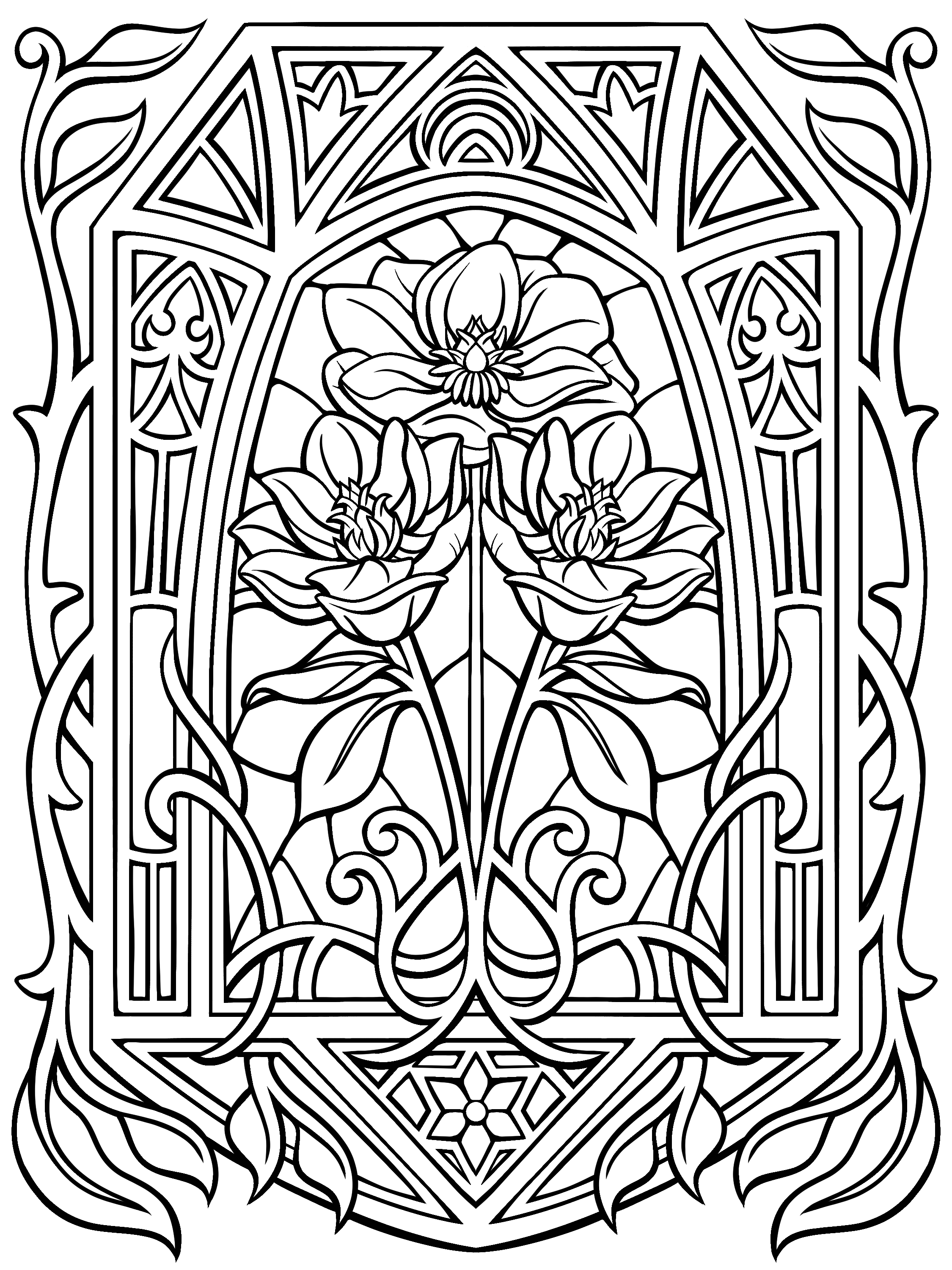 Elegant Patterns - Jade Summer Coloring Books