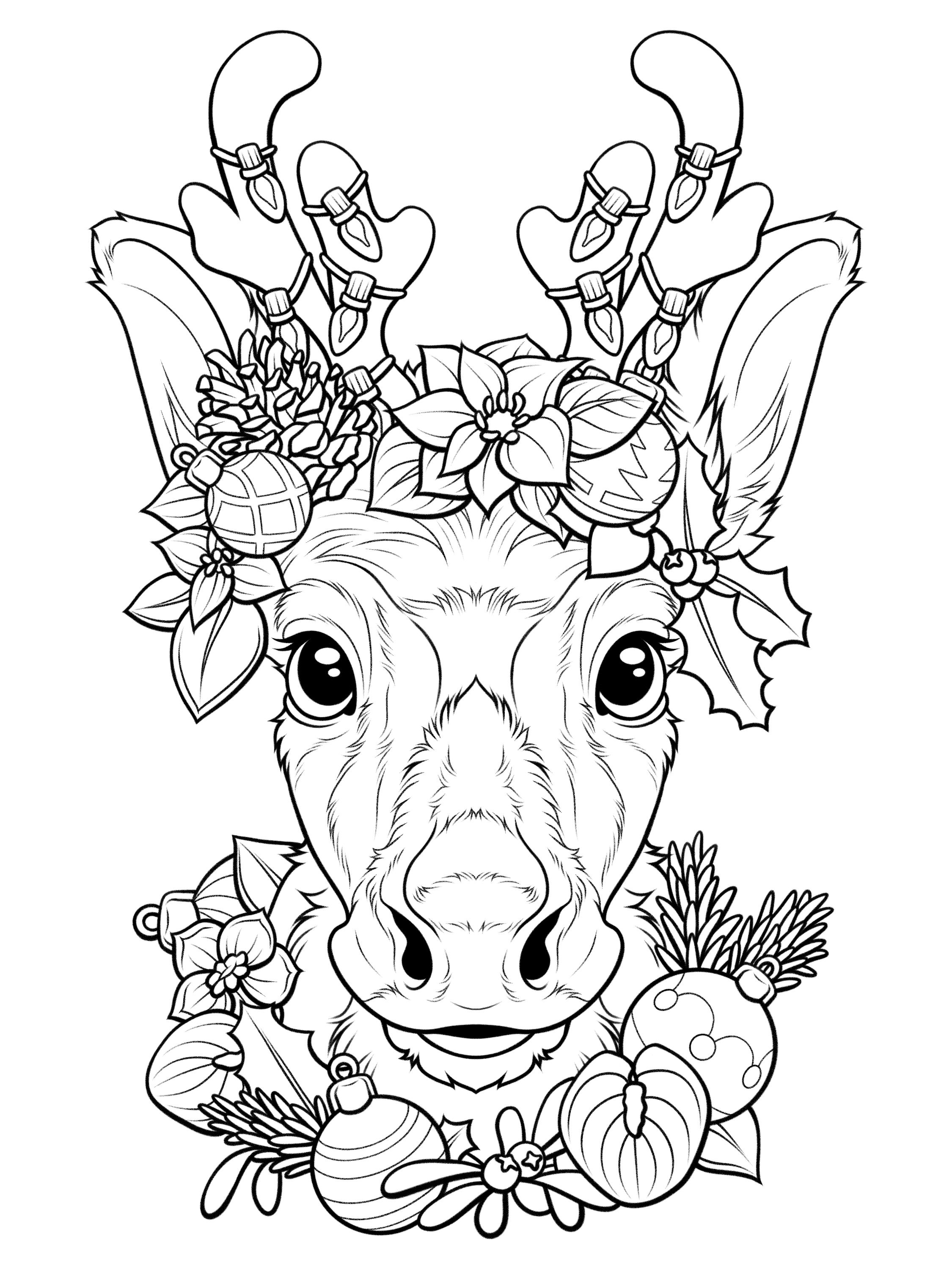 Flower Crown Animals - Jade Summer Coloring Books