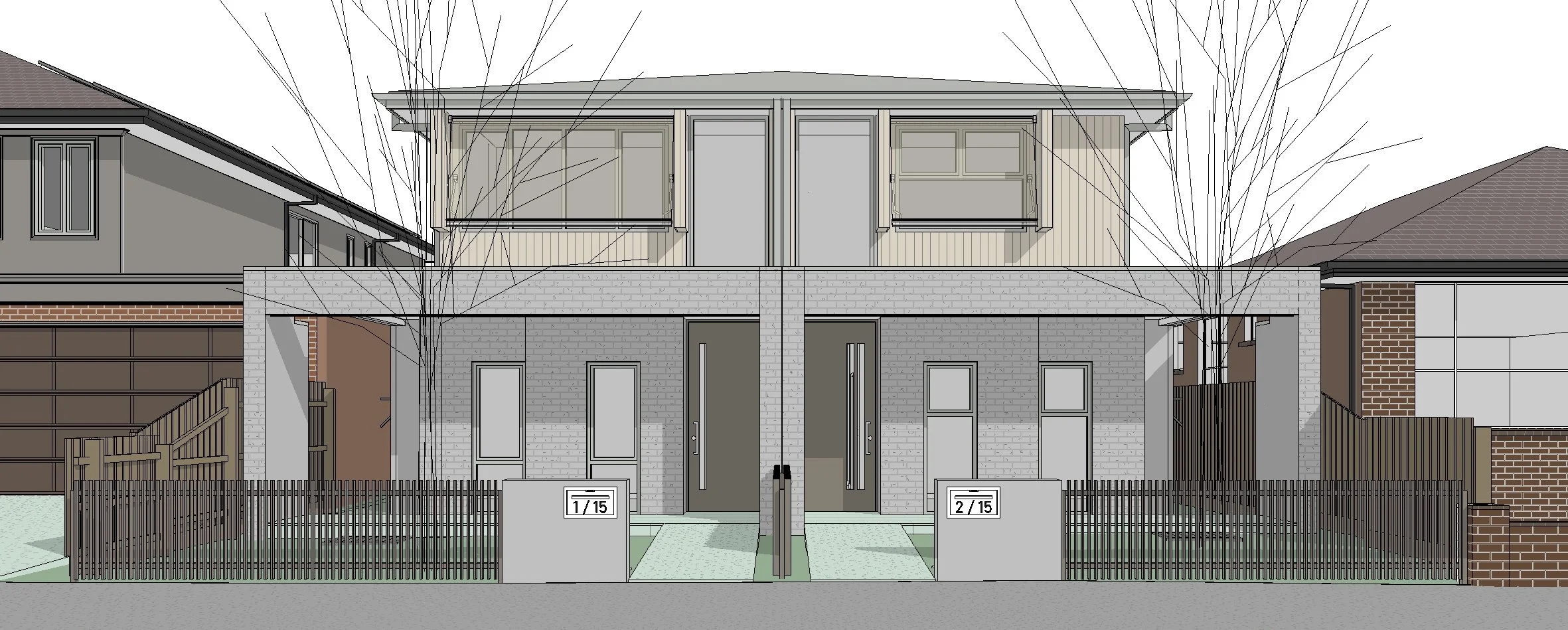 Coburg Townhouse - 3D View - FRONT View 2.jpg
