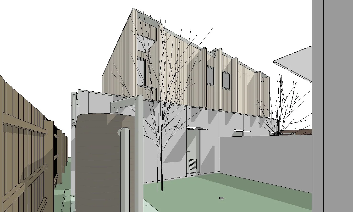 Coburg Townhouse - 3D View - Garage View 1.jpg