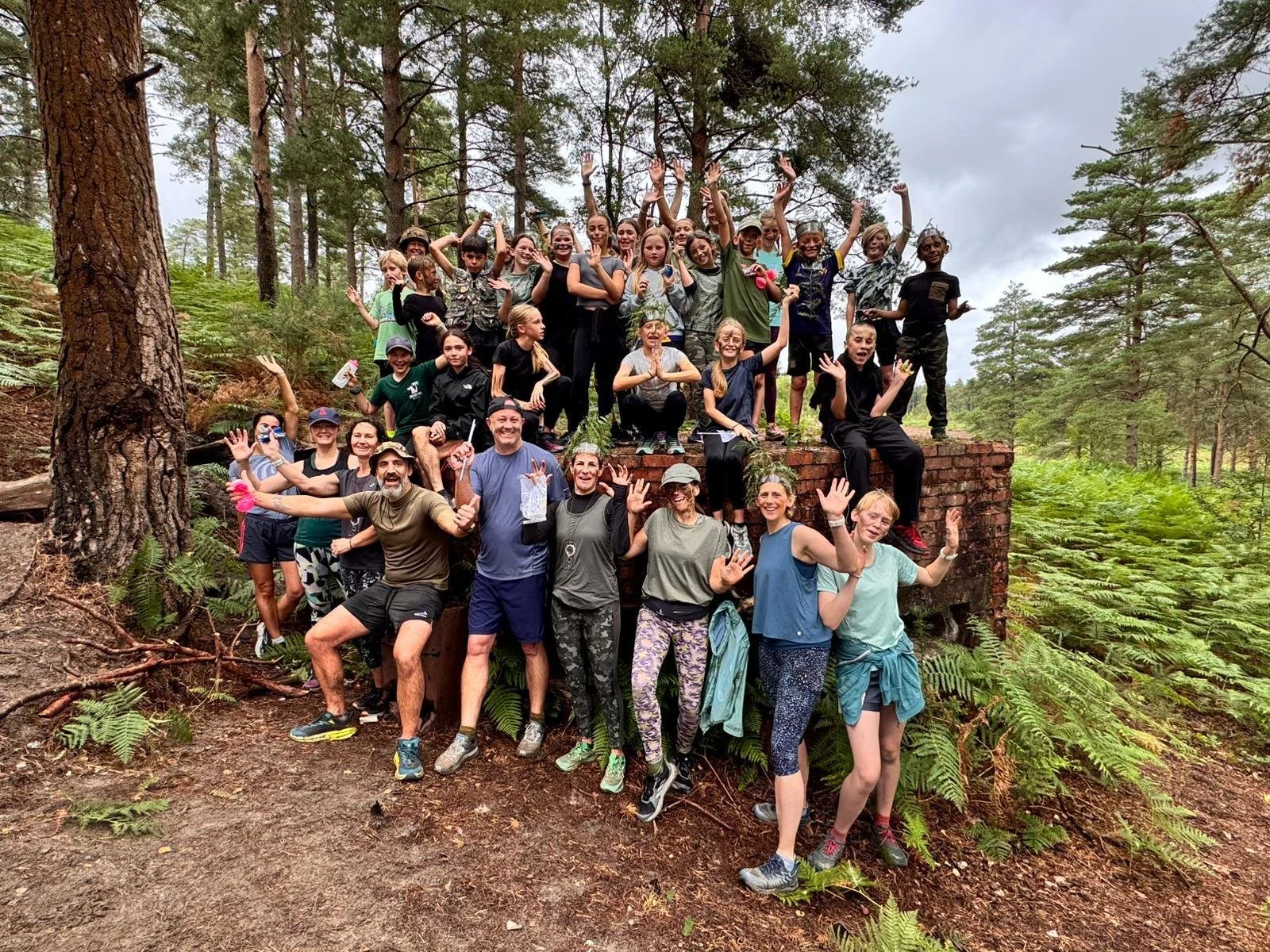 Junior Milers Bear Hunt