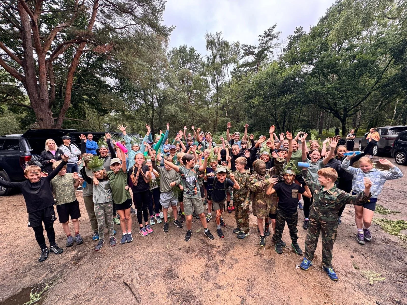Junior Milers Bear Hunt