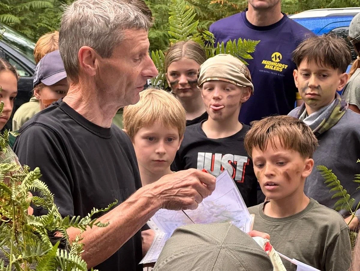 Junior Milers Bear Hunt