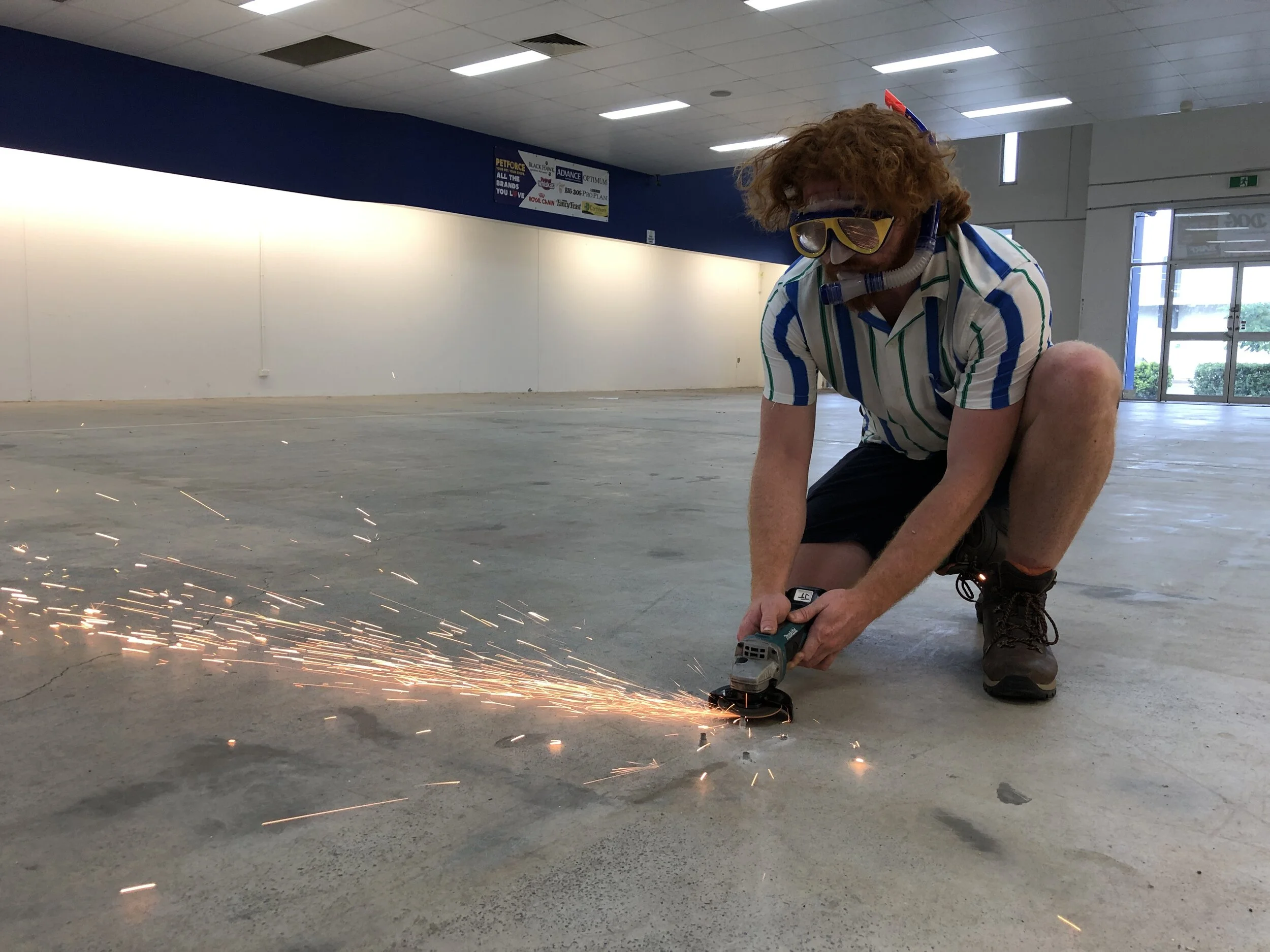 When you can't find the safety goggles