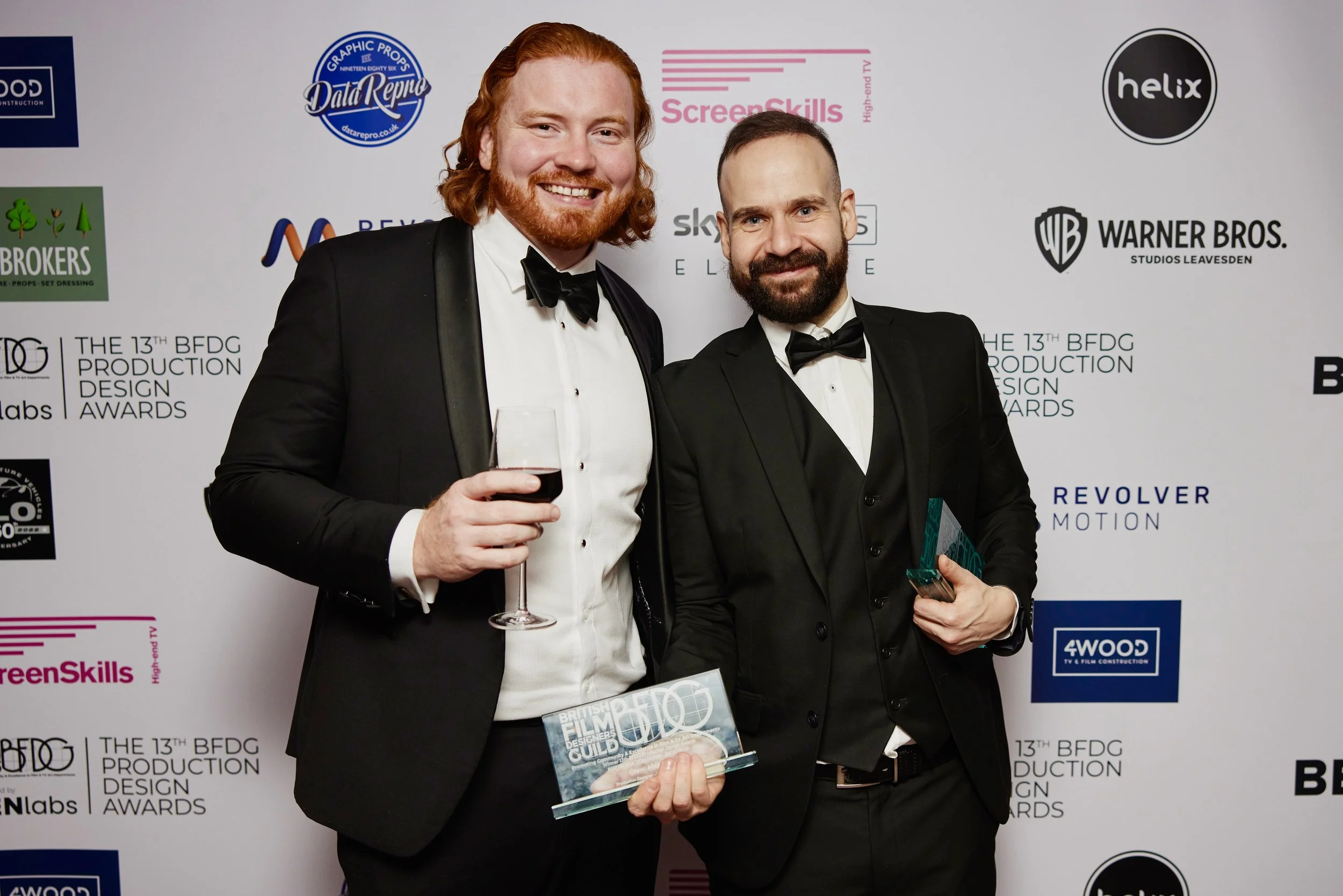 2024 BFDG Awards with Production Designer Olavo Abrantes