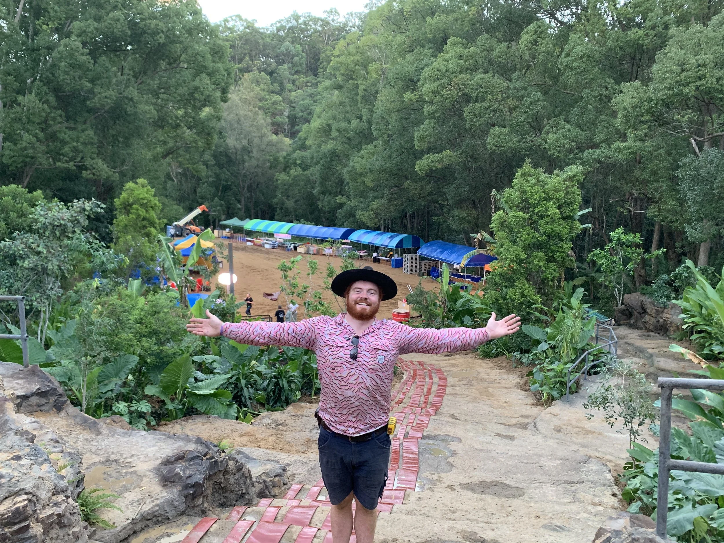 On location for 'Thirteen Lives'