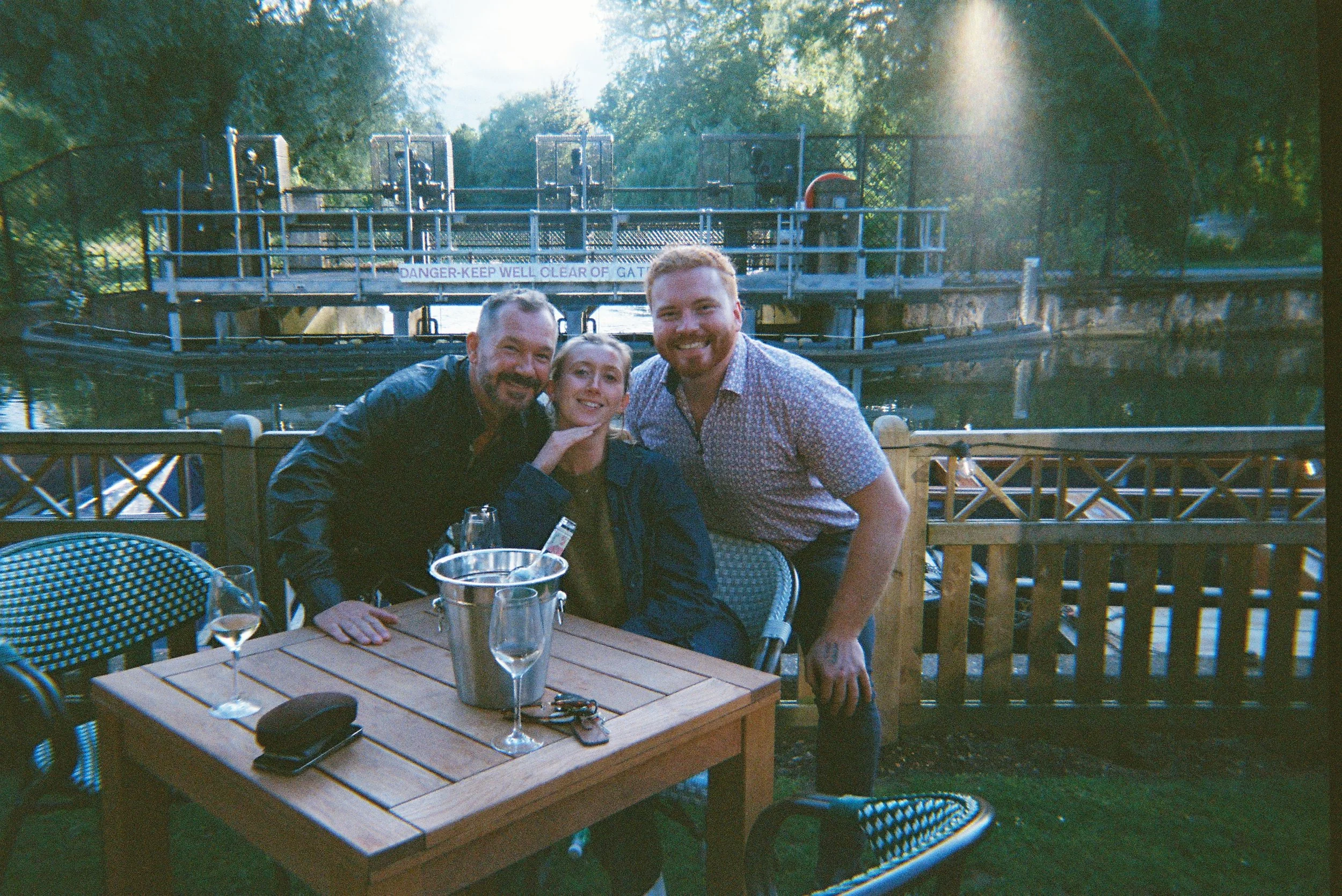 In Cambridge with Set Decorator Lee Sandales and Assistant Set Decorator Ava Skeet on 'After the Hunt'