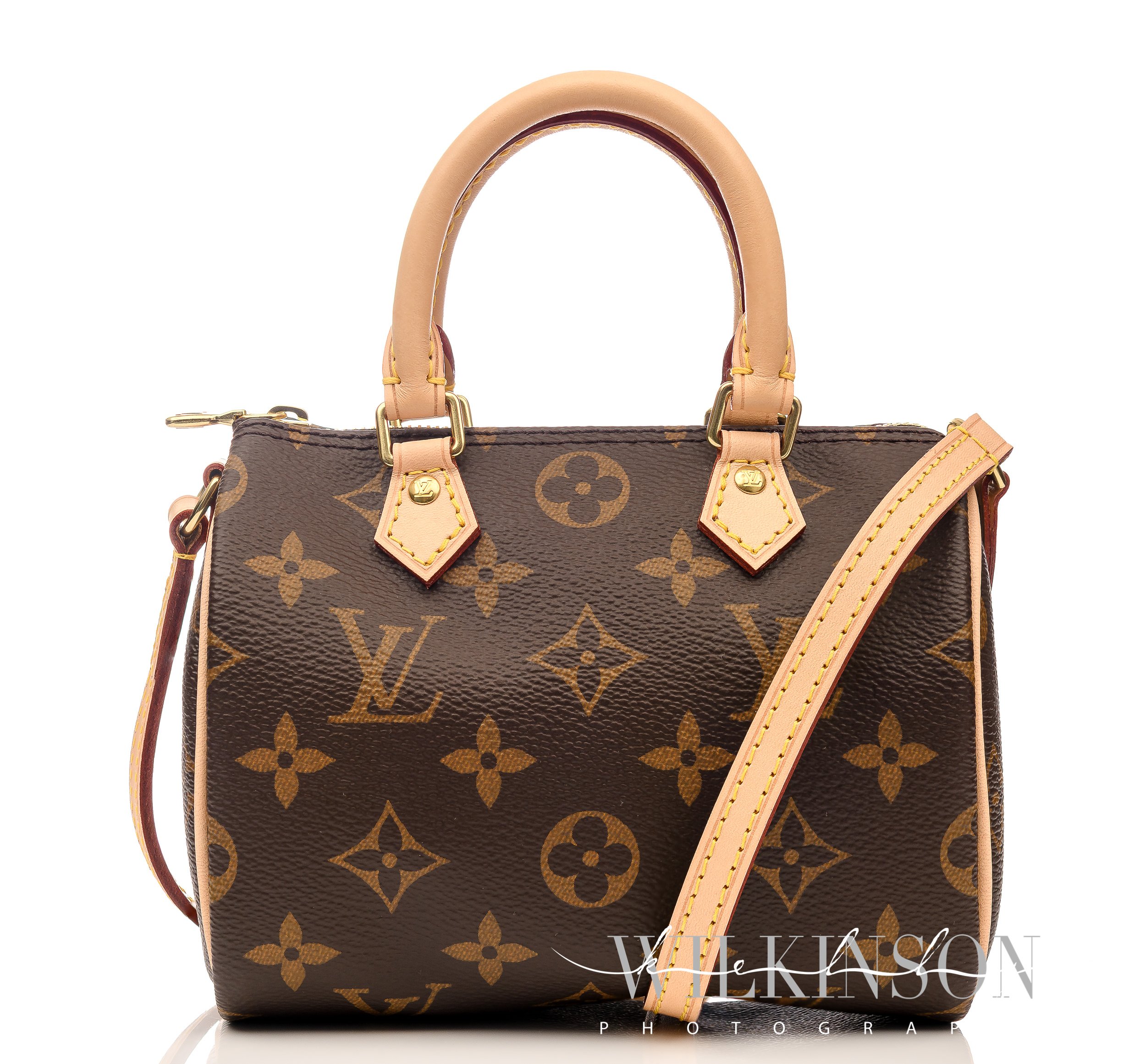 Louis Vuitton Nano Speedy Bag + What it looks like on + What Fits