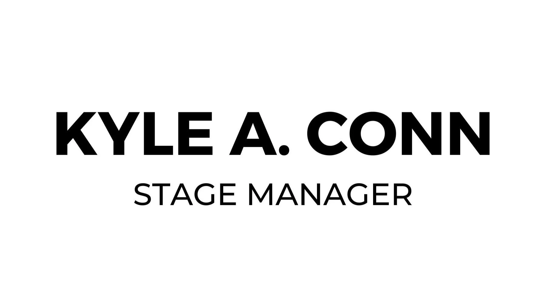 Kyle A. Conn*