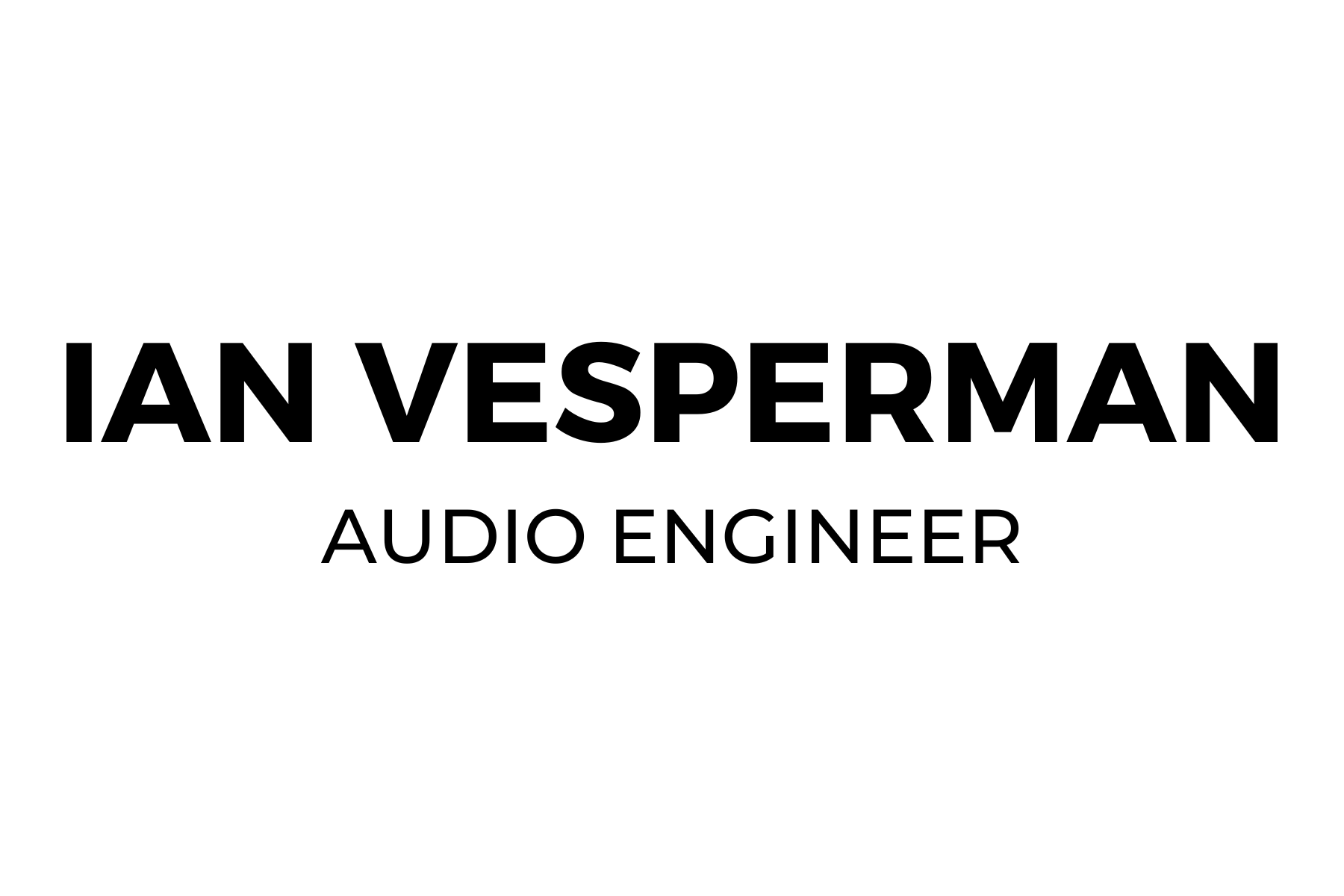 Ian Vesperman