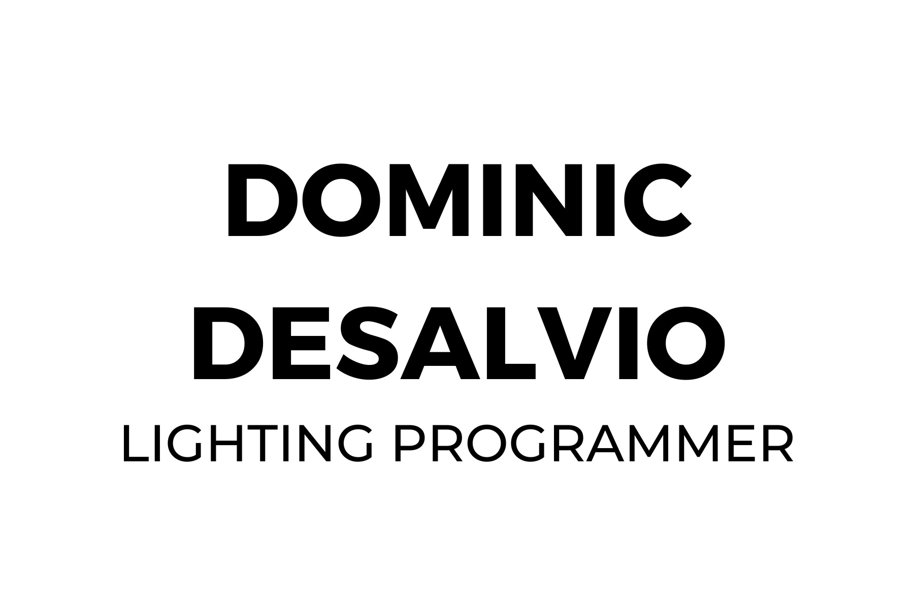 Dominic DeSalvio