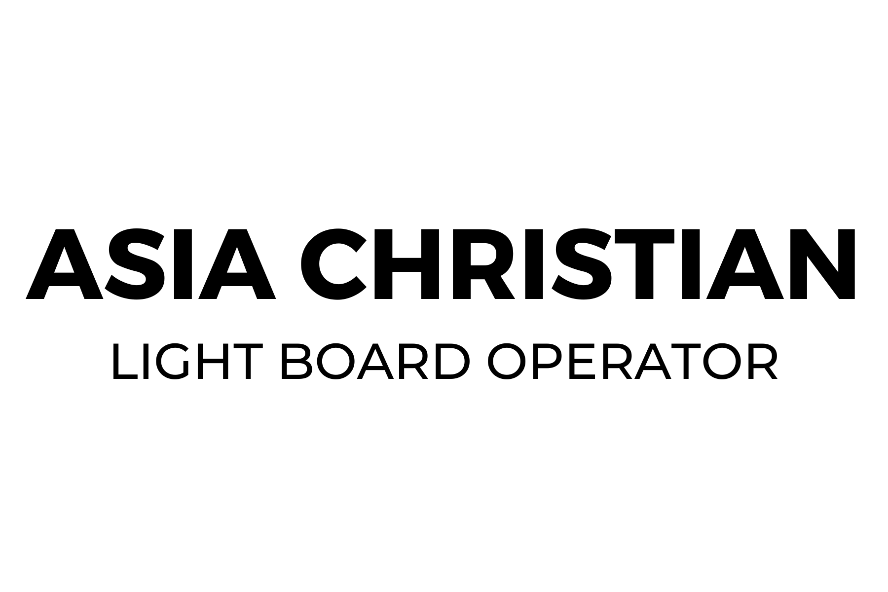 Asia Christian