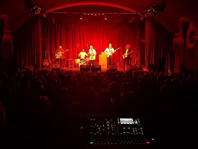 Had a Great night at a sold out Hailsham Pavilion! Working for T&amp;M Showtech doing sound and lights for The Pretty Things. To make it that bit more special it was the bands last ever intermate UK show after being a band for 61 years! They went out