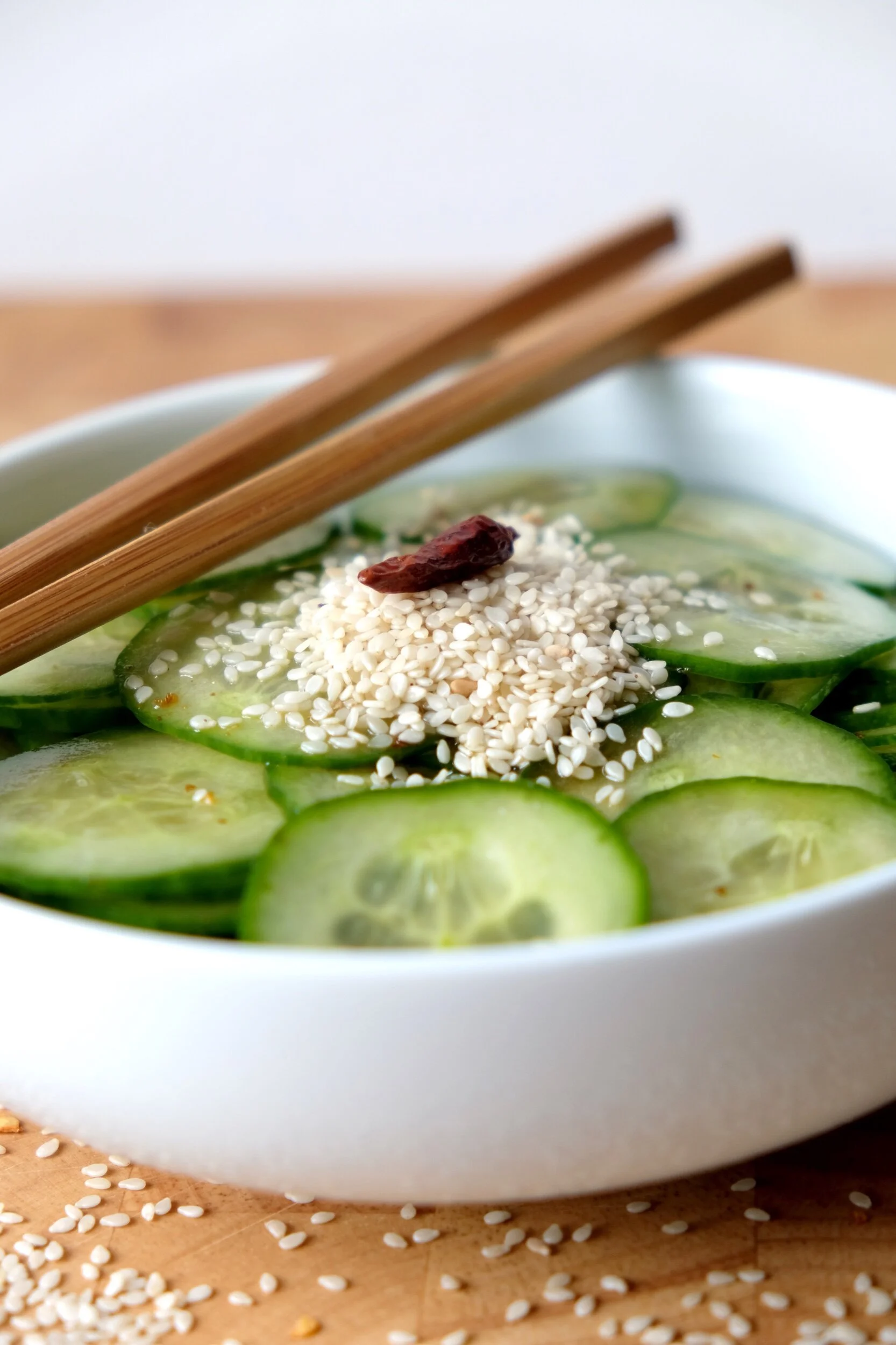 SPICY ASIAN CUCUMBER SALAD
