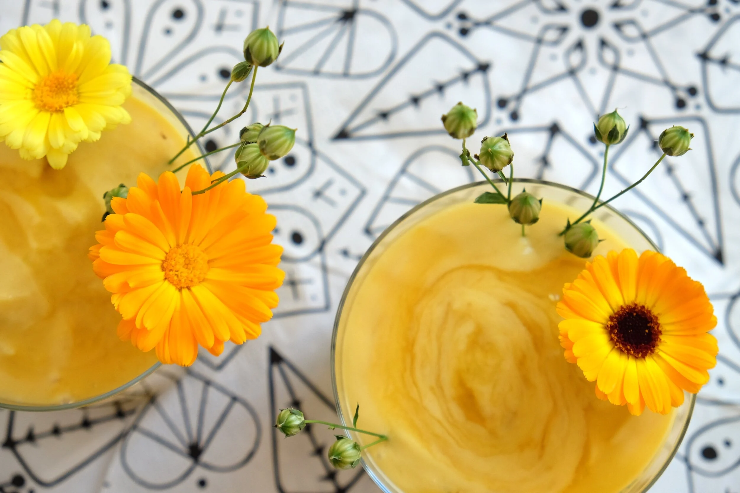 COCONUT CHAMOMILE MANGO MILKSHAKE