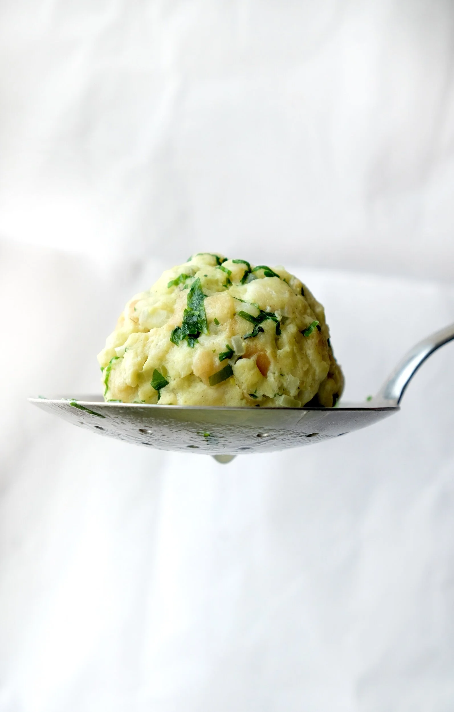 WILD GARLIC DUMPLINGS