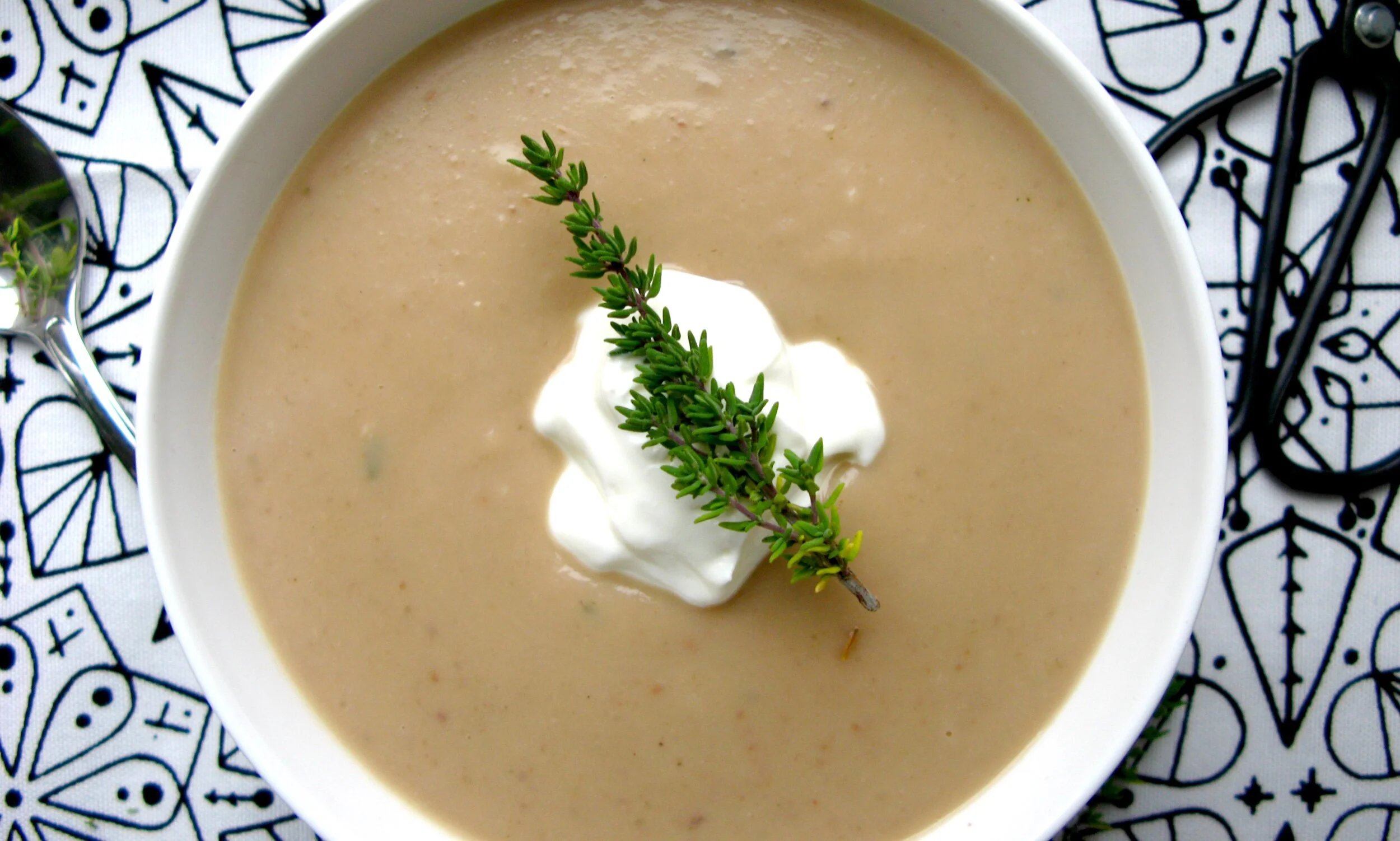 CREAMY CHESTNUT SOUP