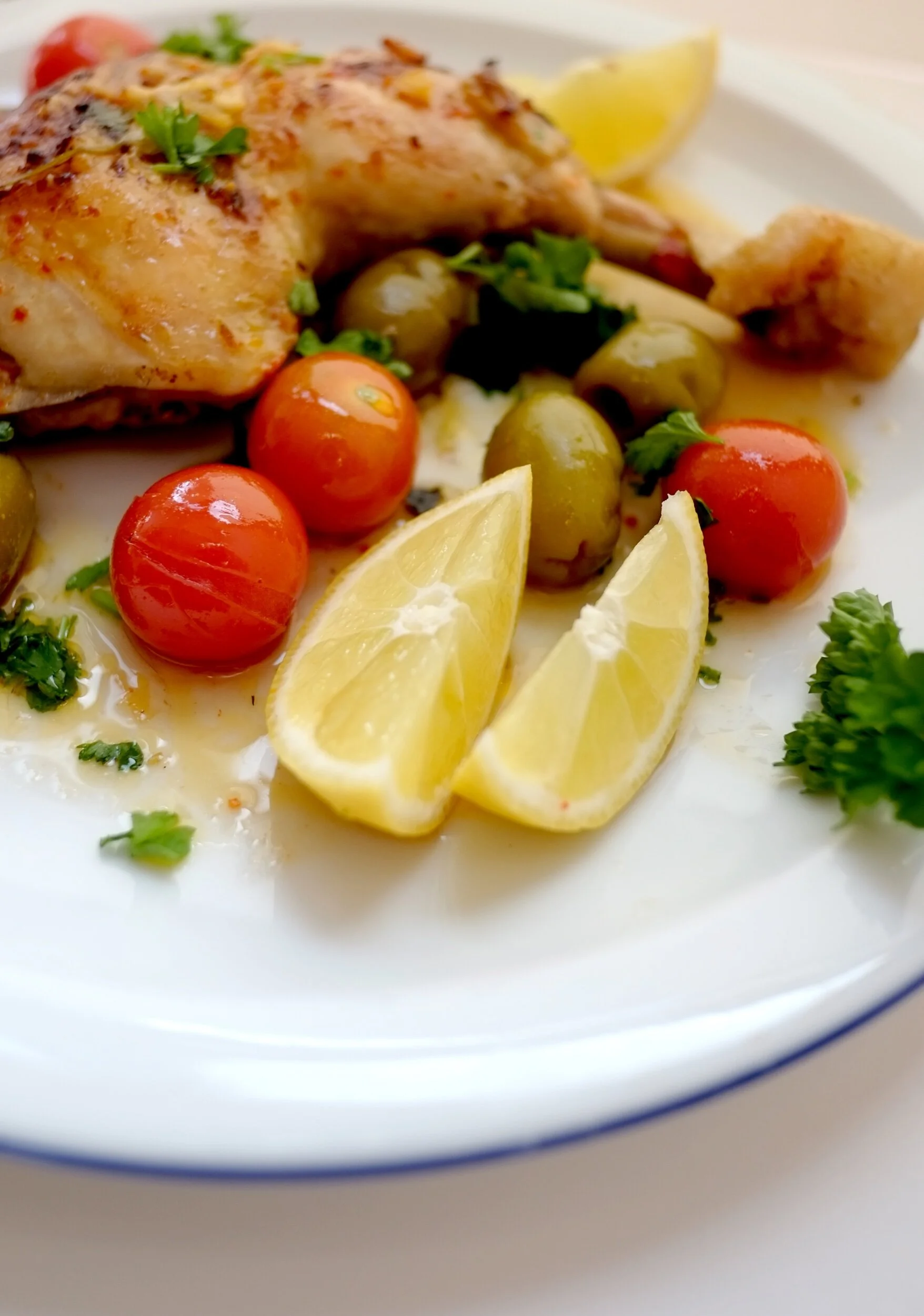 MIDDLE EASTERN CHICKEN STEW WITH OLIVES