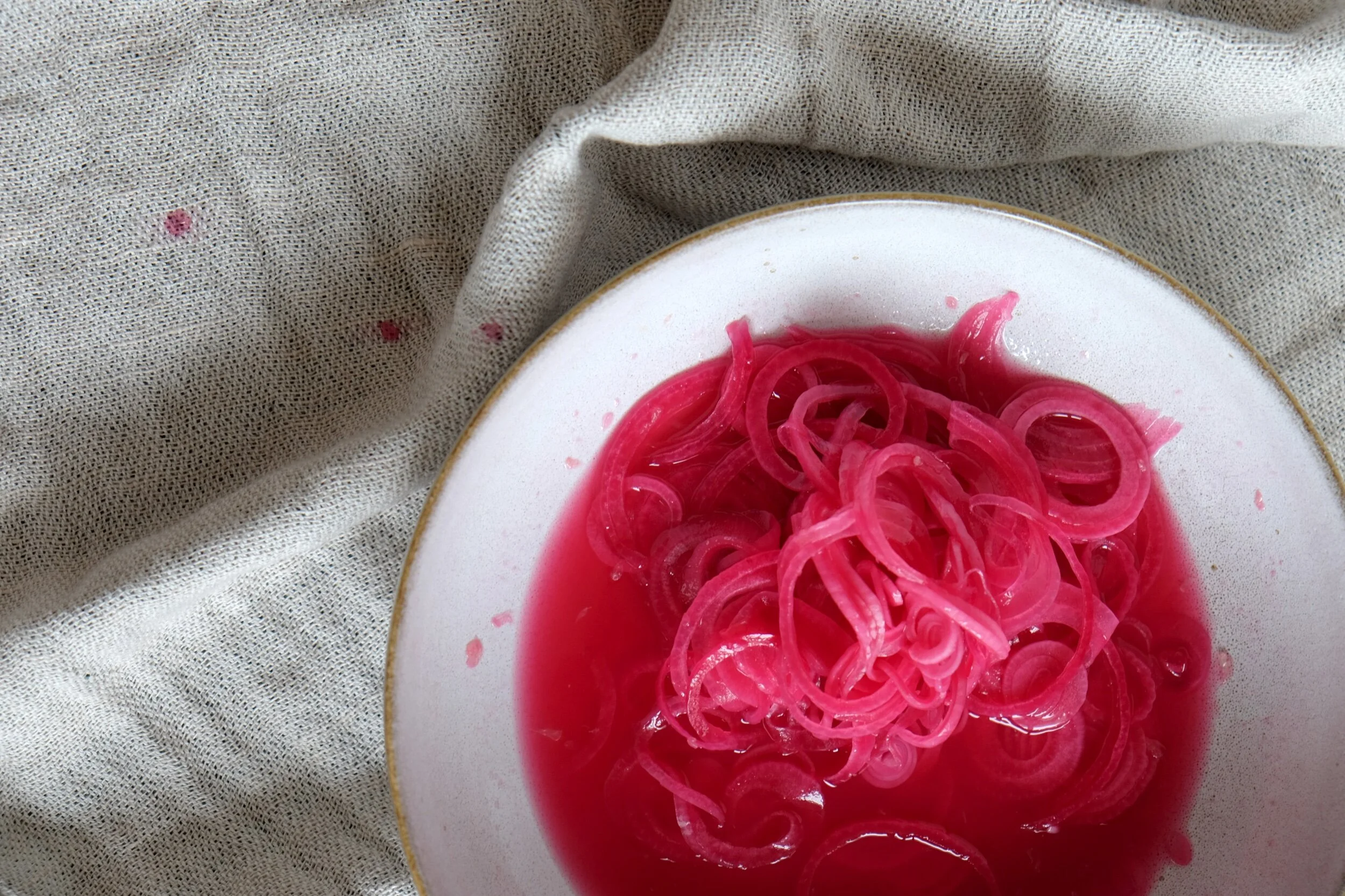 QUICK PICKLED RED ONIONS