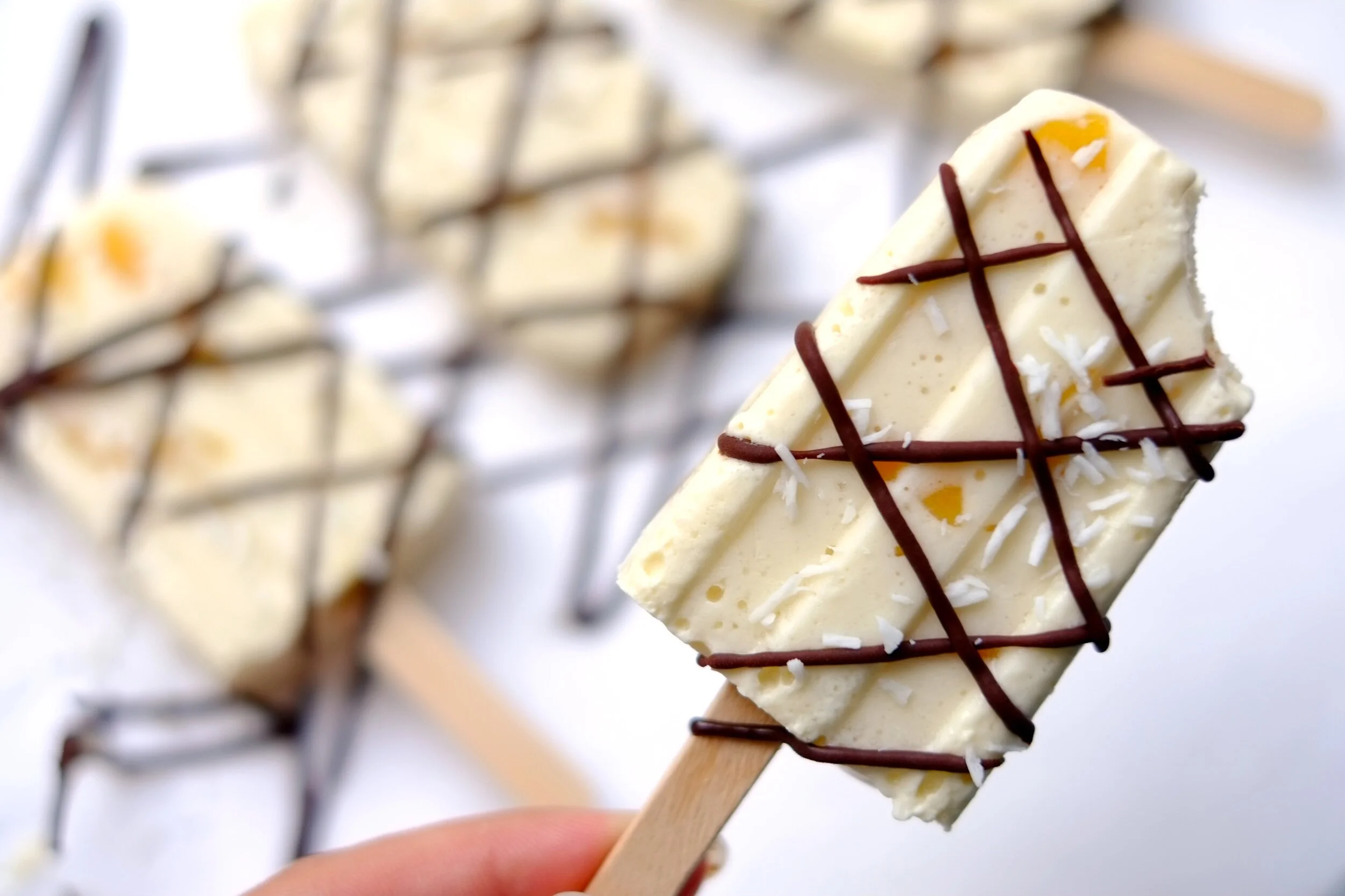 MANGO COCONUT POPSICLES