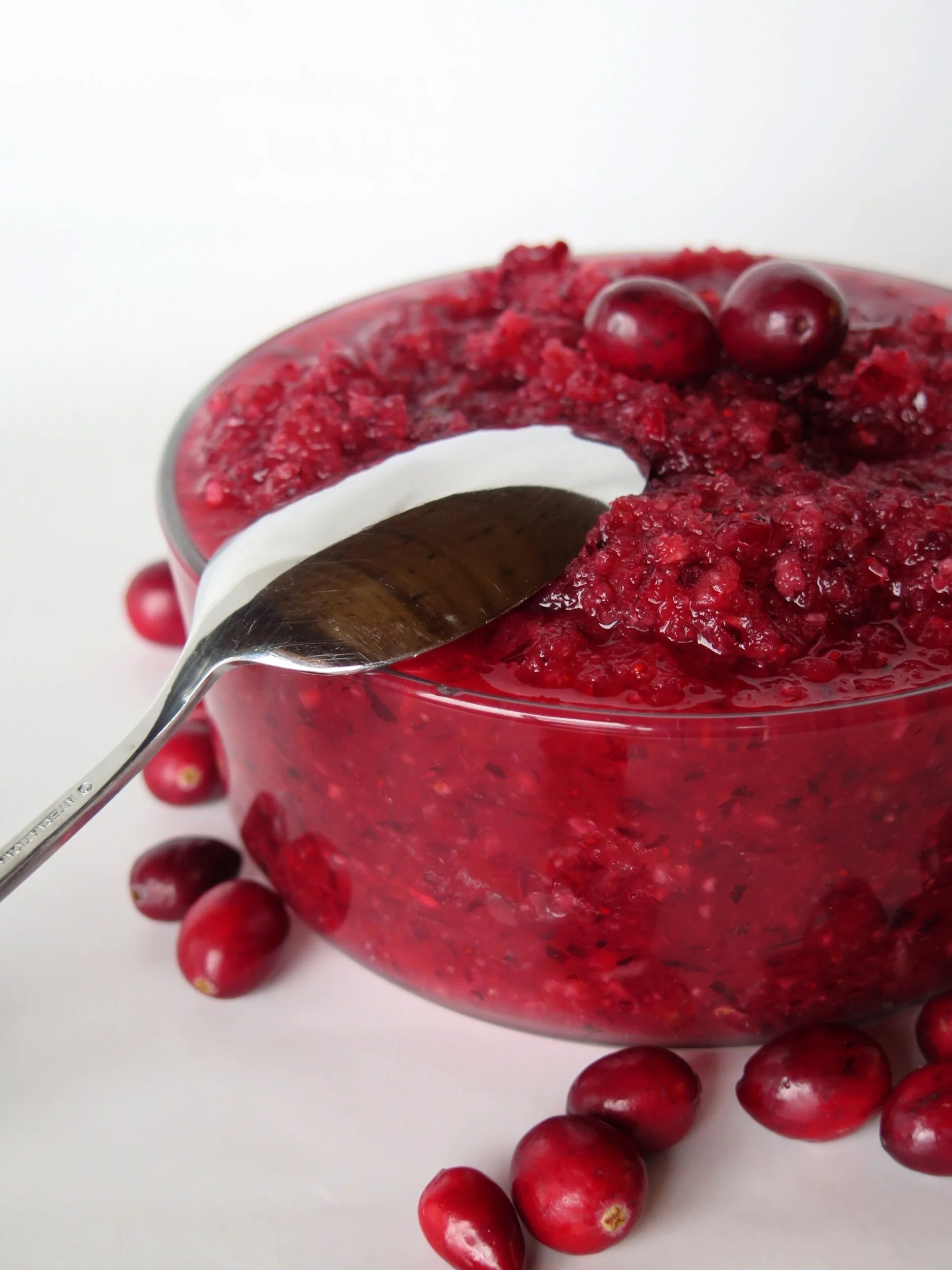 NO-COOK CRANBERRY SAUCE 2 WAY - ORANGE & APPLE-GINGER