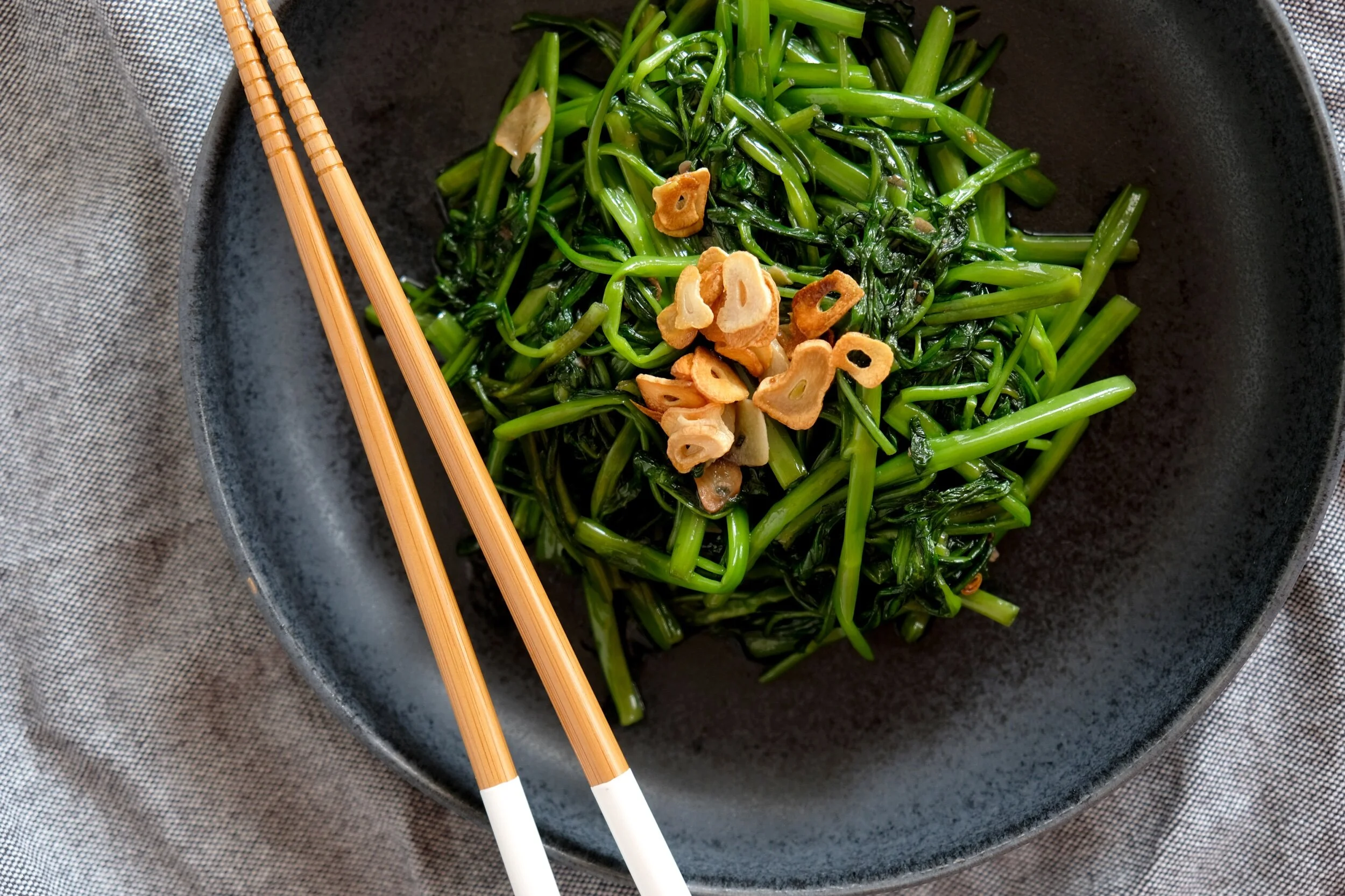STIR FRY WATER SPINACH