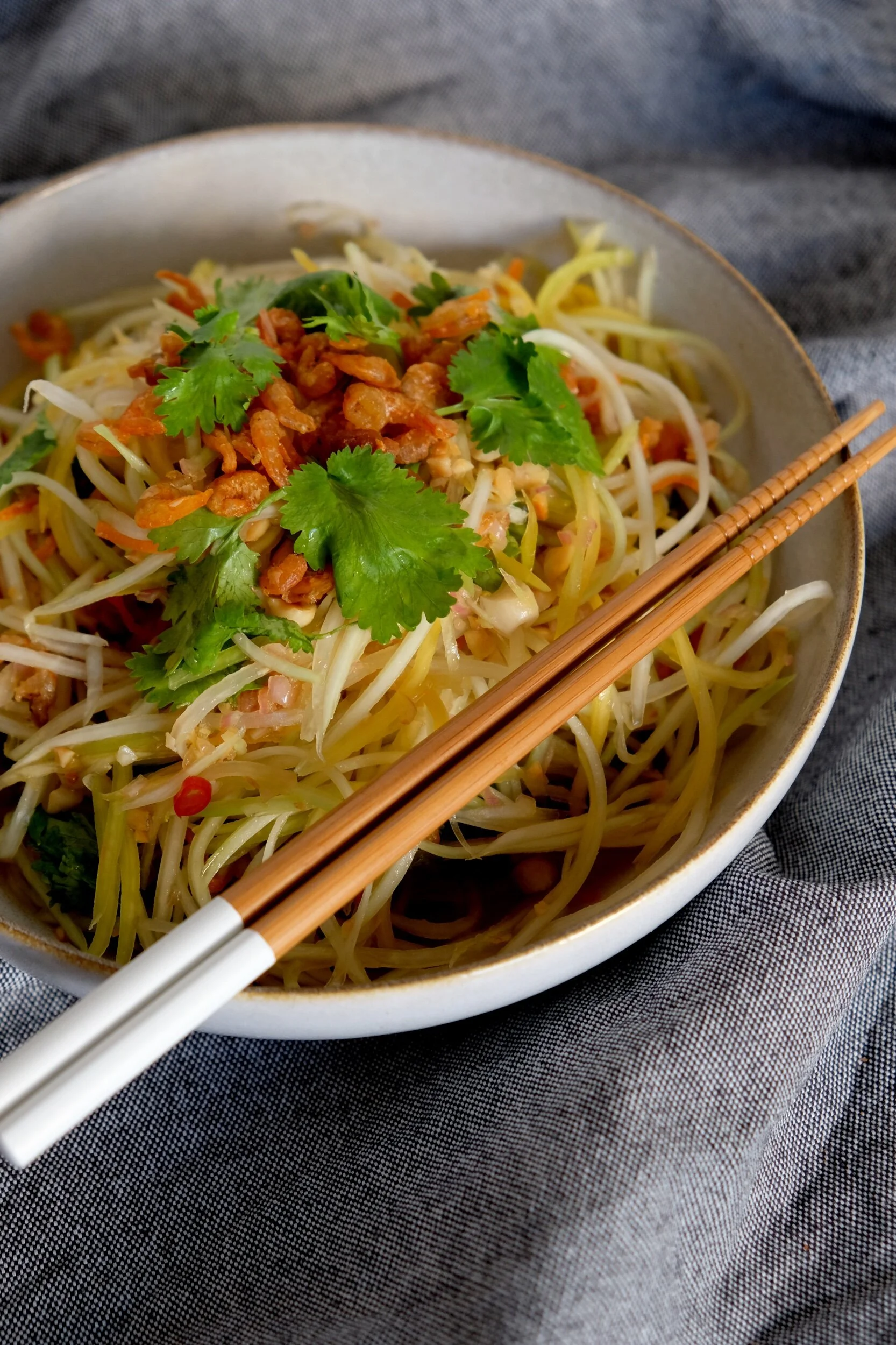 PAPAYA MANGO SALAD