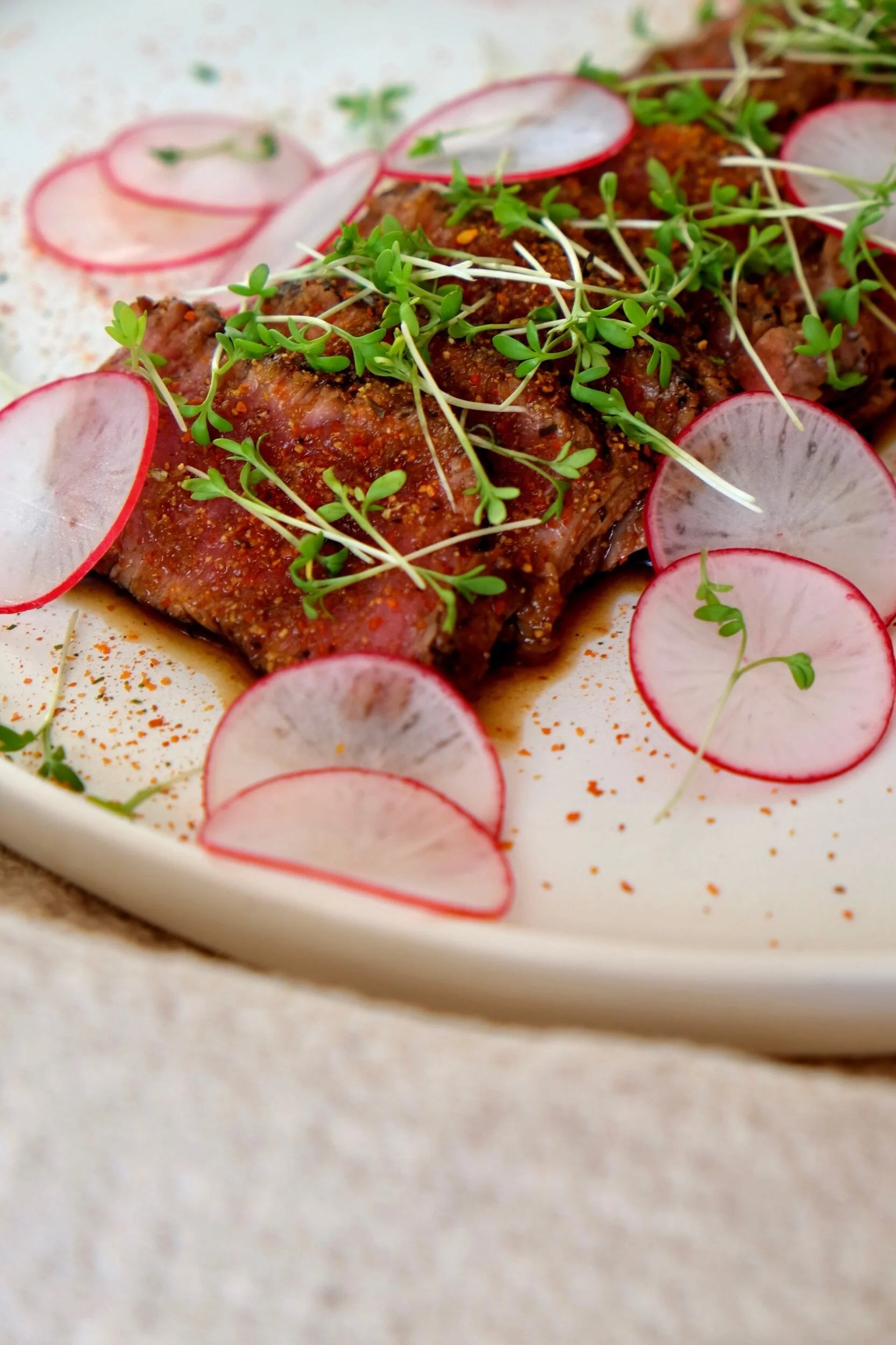 TATAKI WITH SHICHIMI TOGARASHI