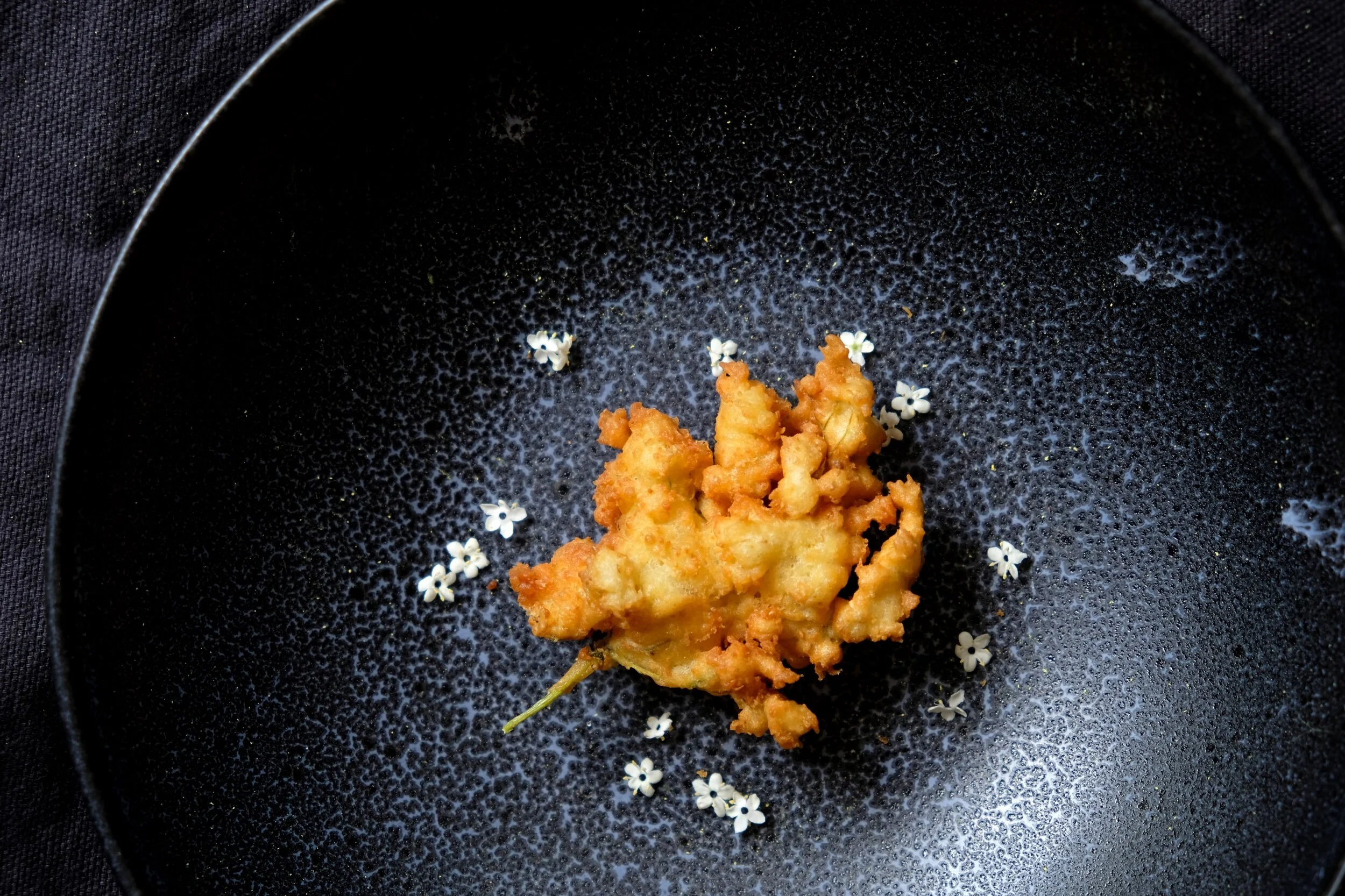 ELDERFLOWER FRITTERS