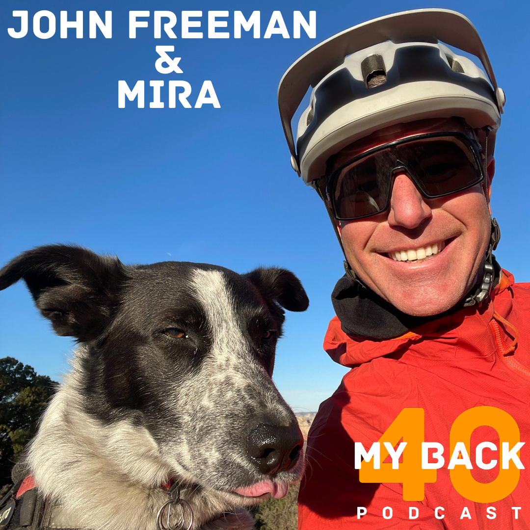 080. John Freeman and Mira -Dogpacking the Globe episode artwork
