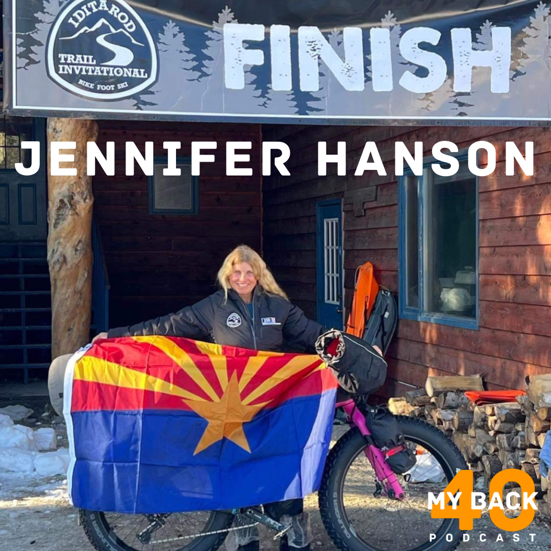 096. Jennifer Hanson - 2022 Iditarod Trail Invitational episode artwork