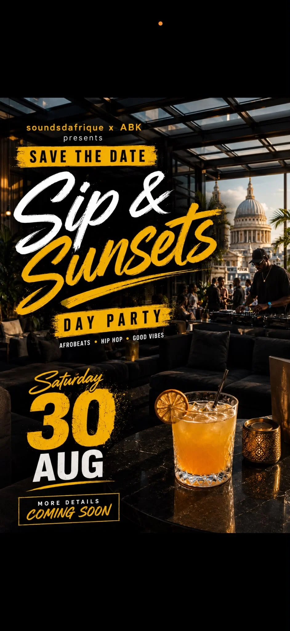 Sunsets &amp; Sips