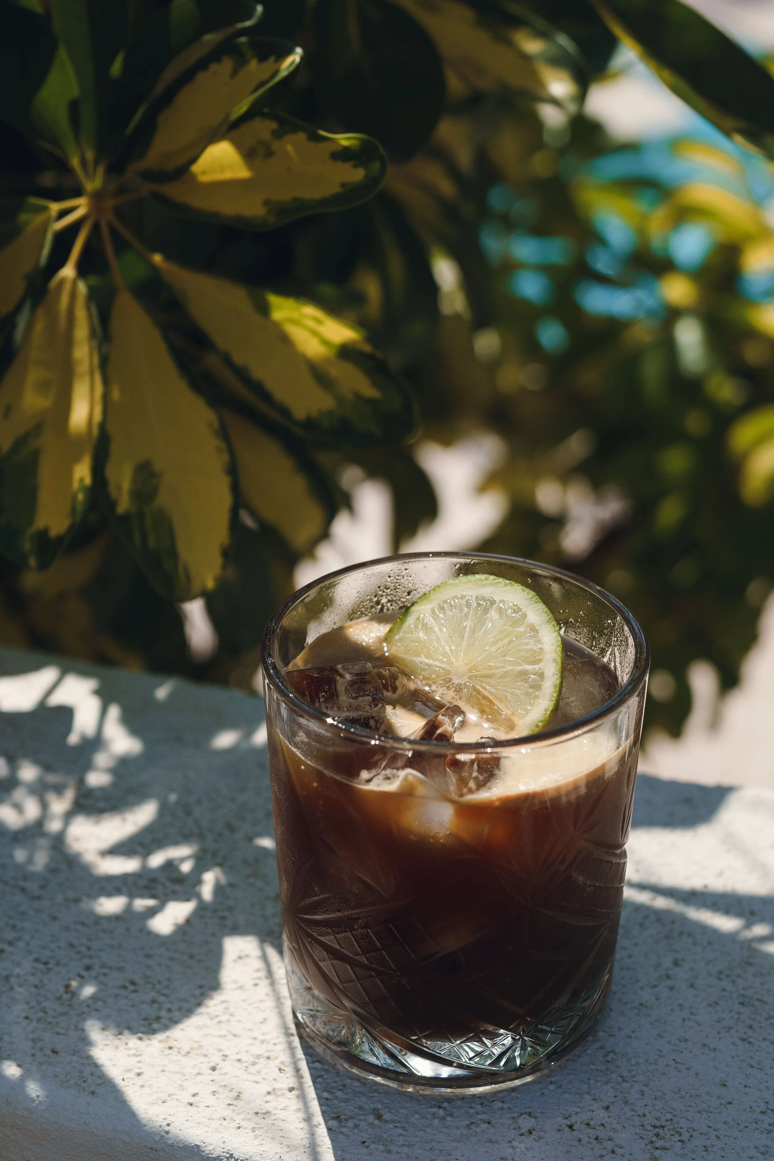 iced espresso drink espresso tonic