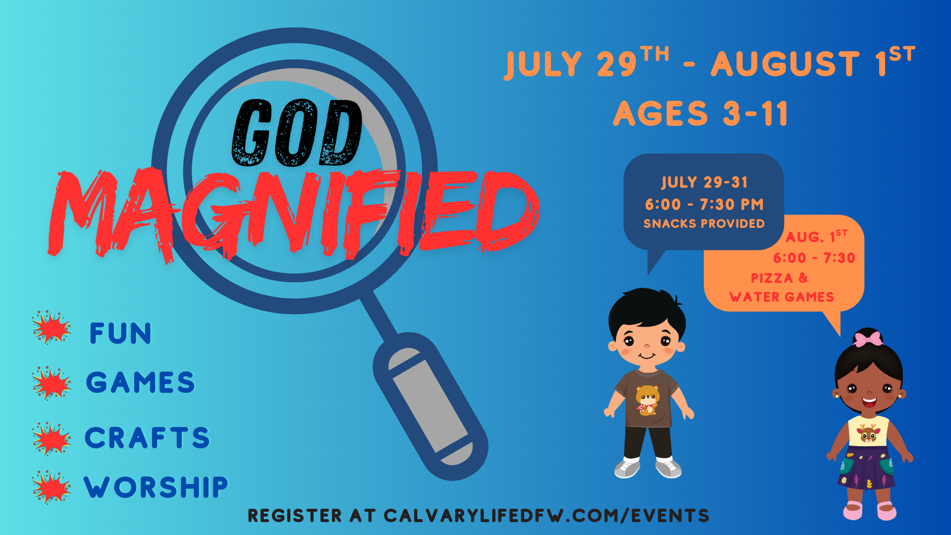 God Magnified VBS