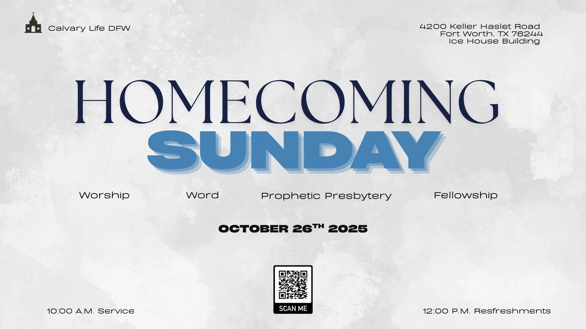 Advance Sunday & Homecoming Service