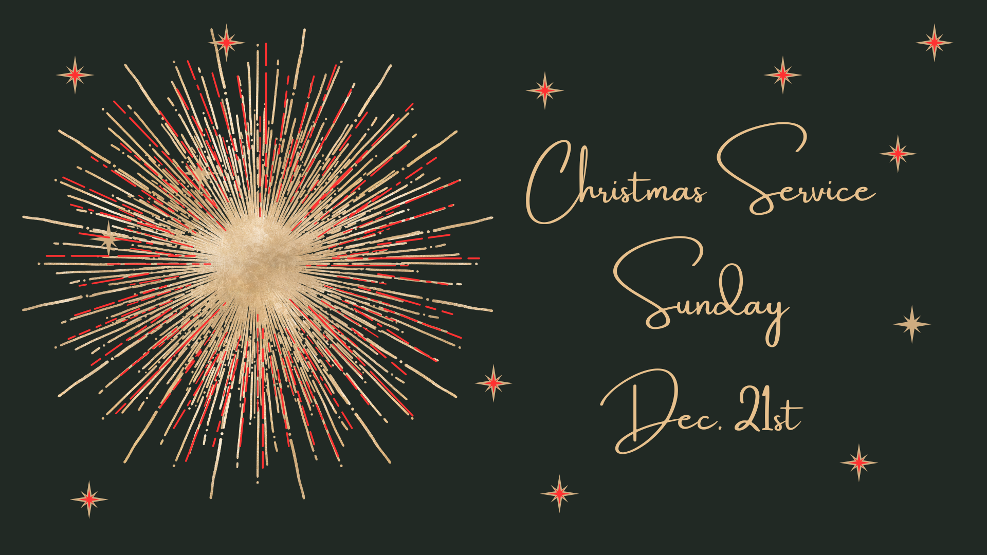 Christmas Service &amp; Advance Sunday