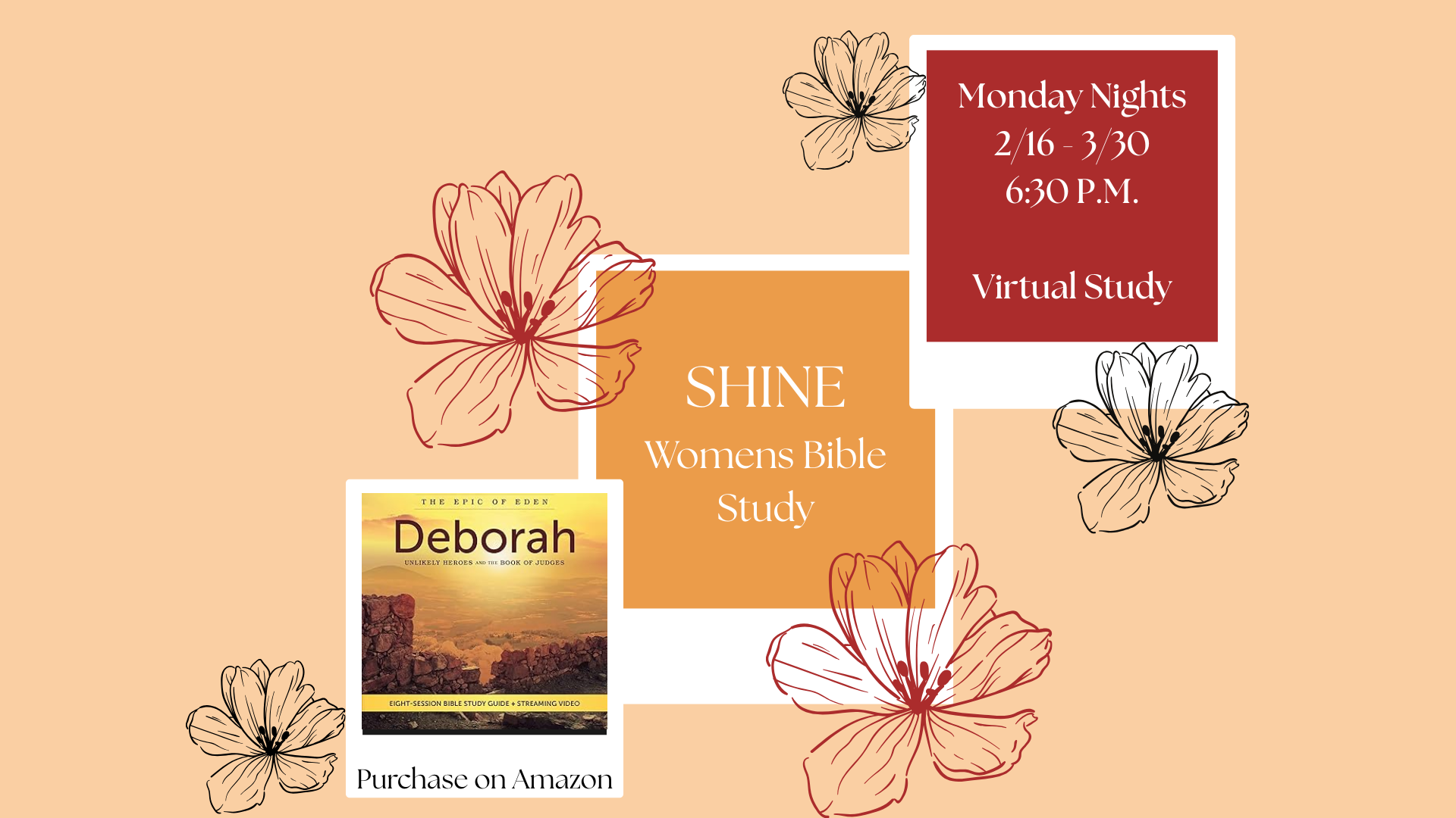 S.H.I.N.E. Women’s Bible Study - Deborah