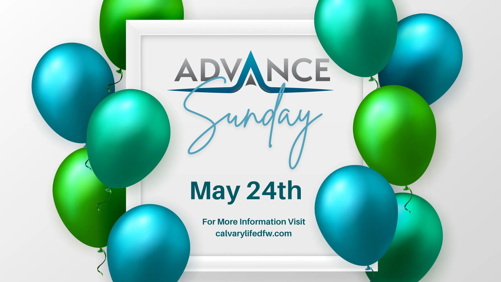 Advance Sunday  