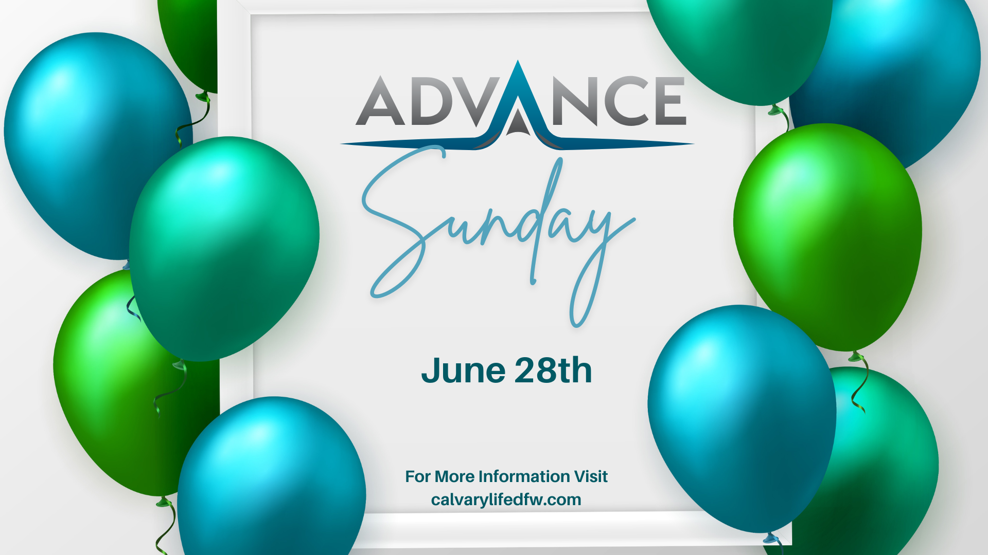 Advance Sunday   