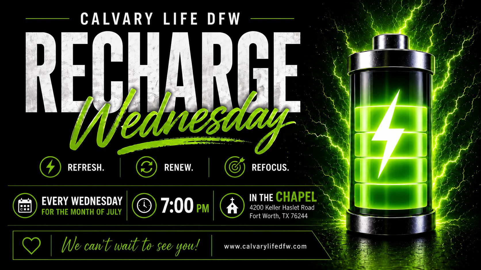 RECHARGE WEDNESDAY