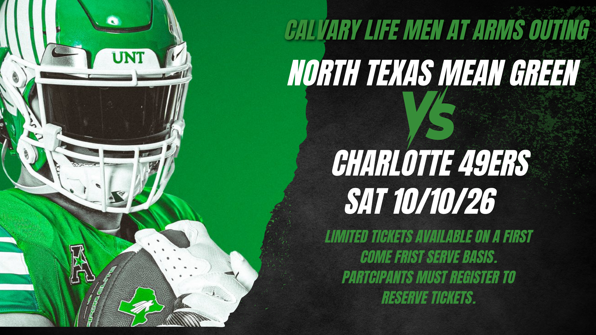 Men at Arms - UNT Football Game