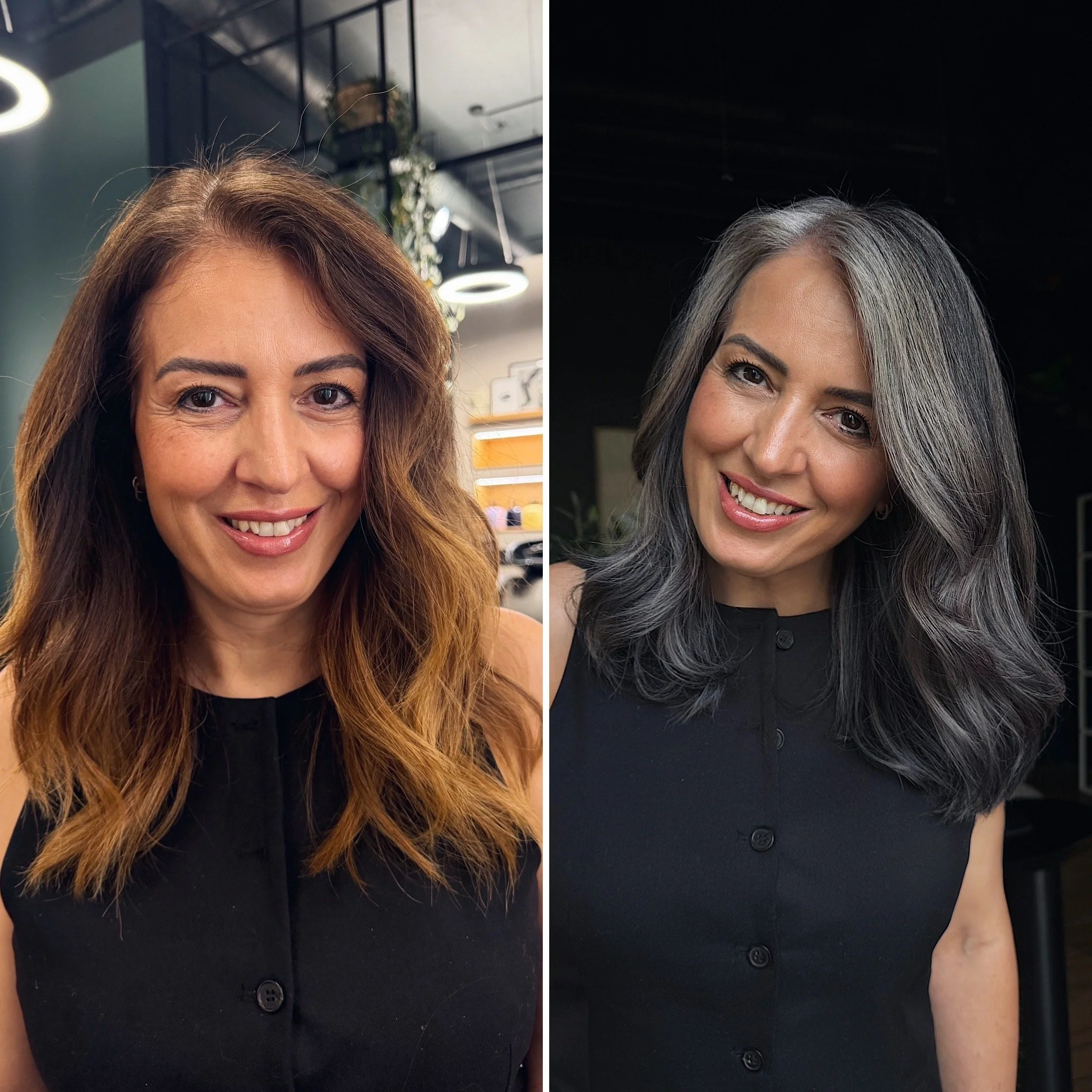 Martin Dürrenmatt innoviert SILVER.sense ► Silver Lady Service • Going back to grey hair • Mit Tönung veredeln • Vorher-Nachher • Mehr erfahren.