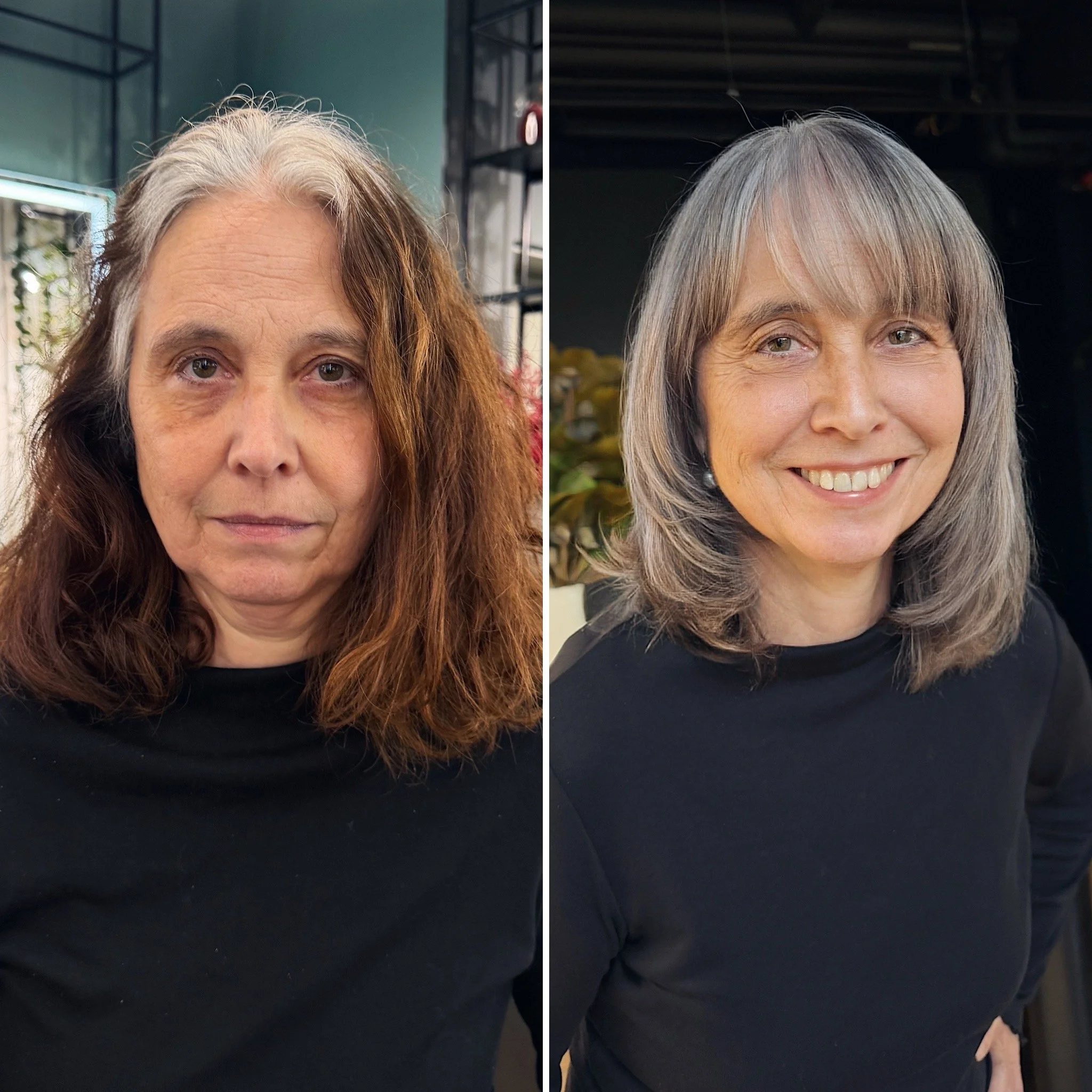 Martin Dürrenmatt innoviert SILVER.sense ► Silver Lady Service • Going back to grey hair • Haare aufhellen • Vorher-Nachher • Jetzt mehr erfahren.