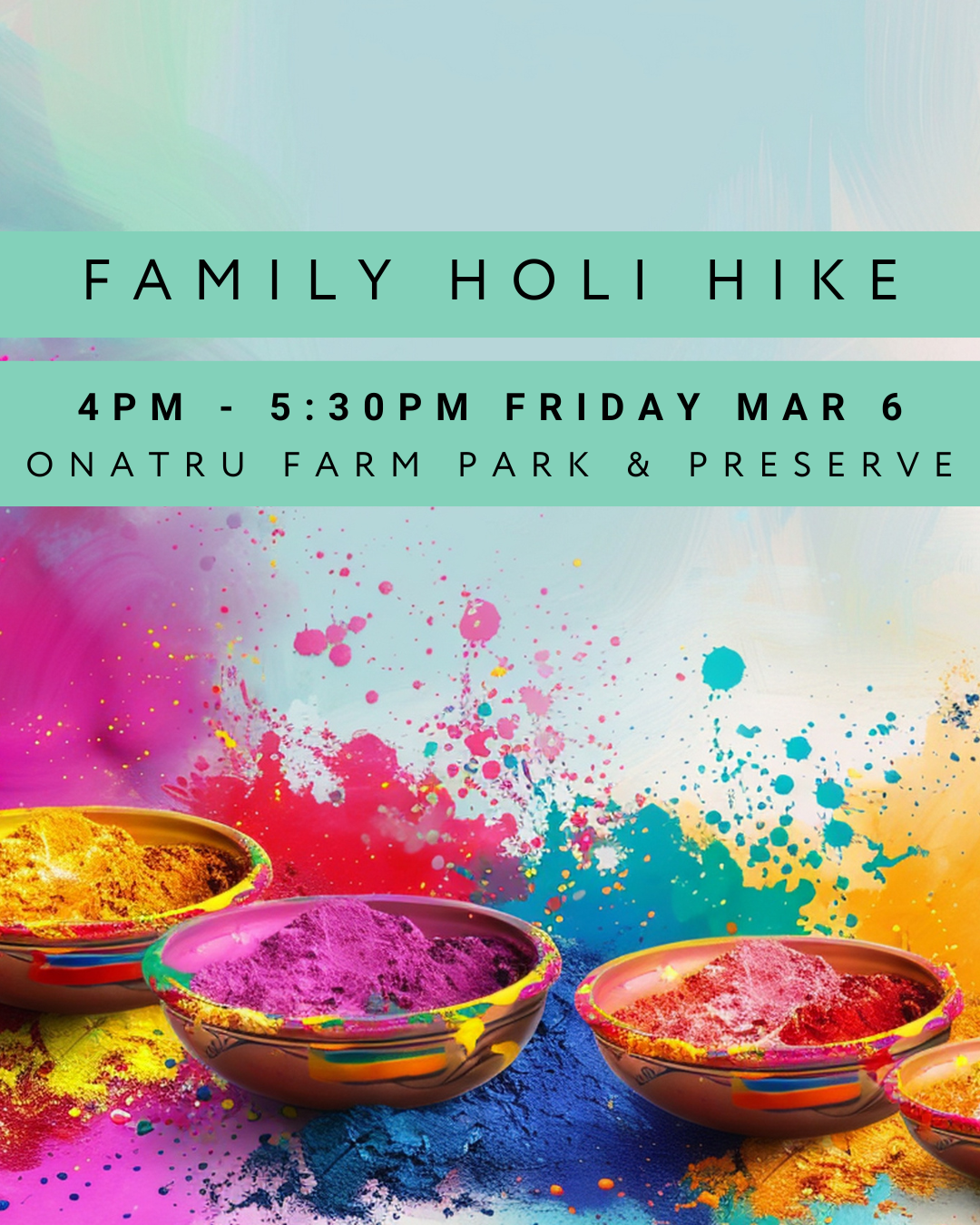 Family Holi Hike