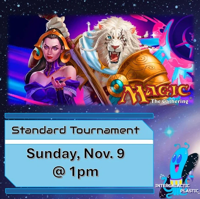 $10 Entry

Monthly Standard Tournament. Cool singles as prizes. Decklist suggested but not required.