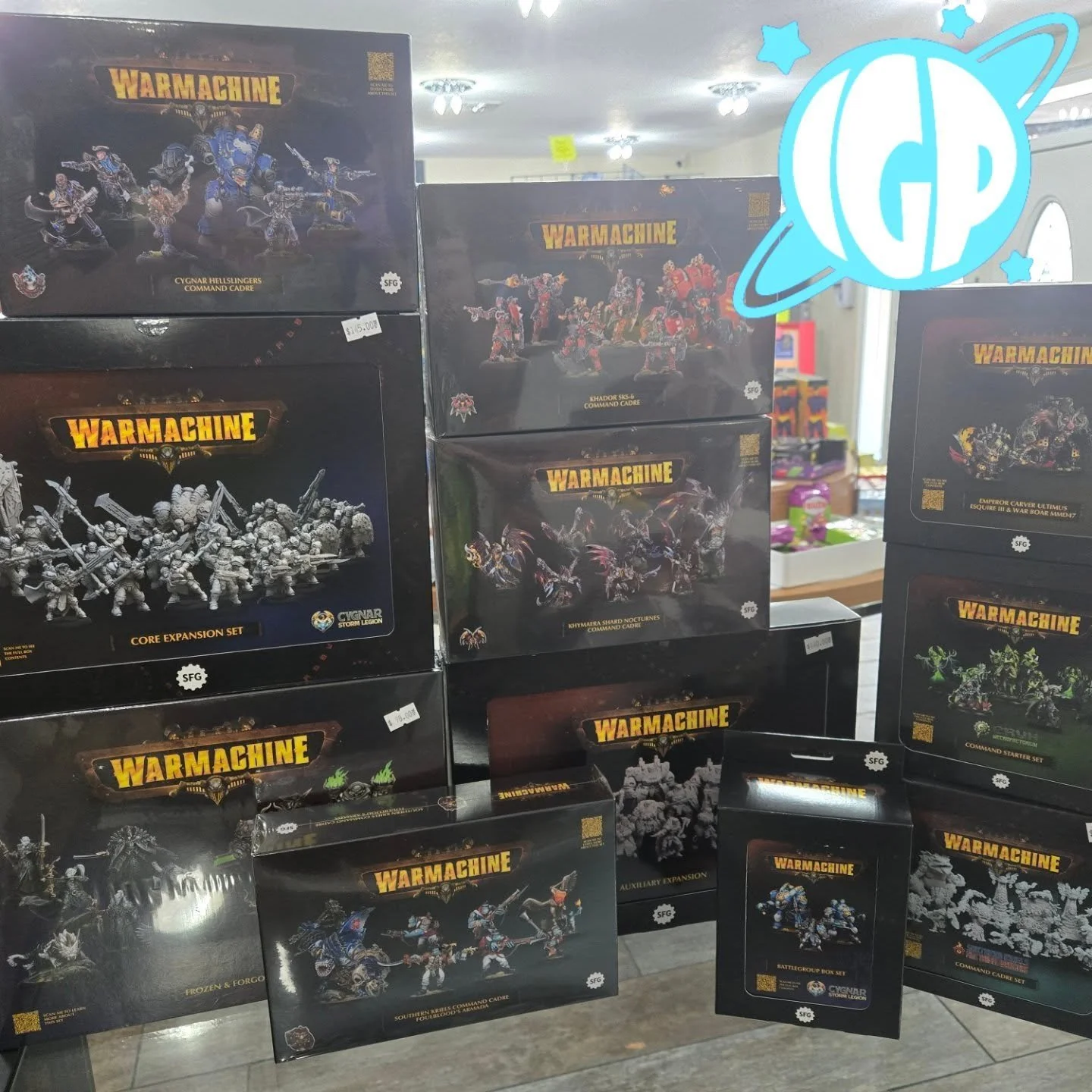 Warmachine! Now in stock!