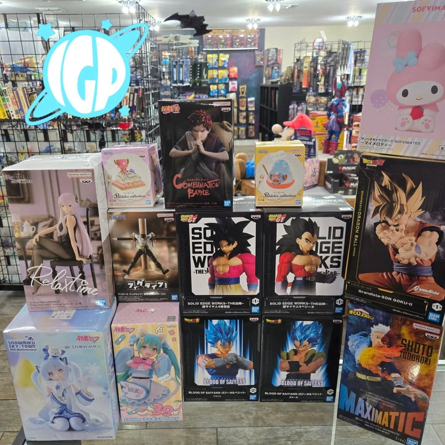 Anime figures and blind box toys!!!