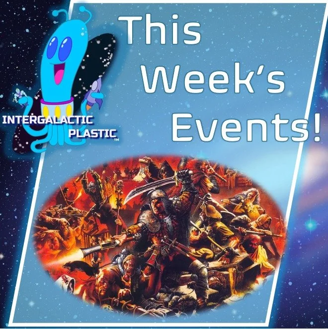 This week's events include Warhammer, Mordheim, Magic: The gathering, board games, and more. #lakelandflorida