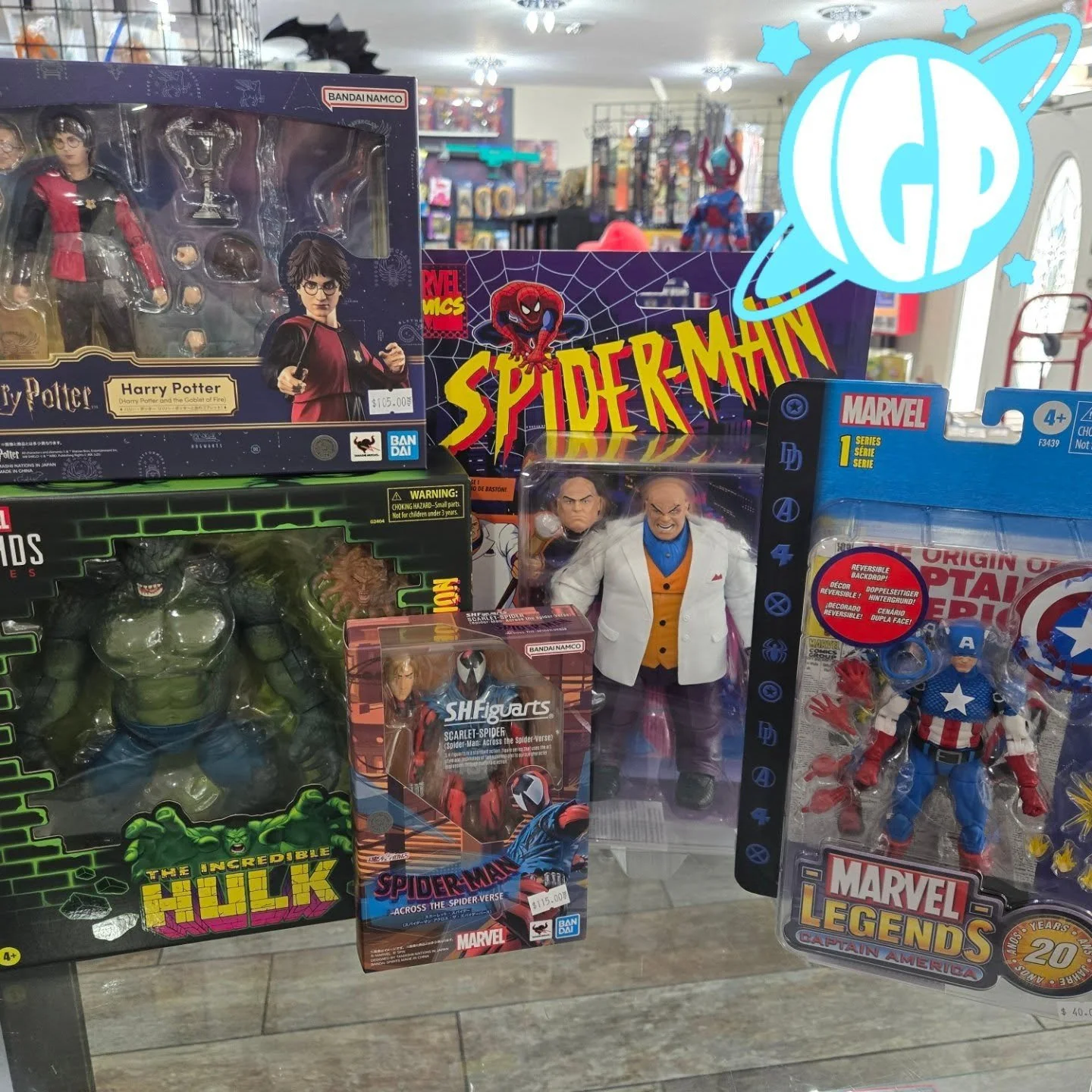 Adding even more action to our toy collection! Marvel, Harry Potter, Munster, and MASK! #lakelandflorida