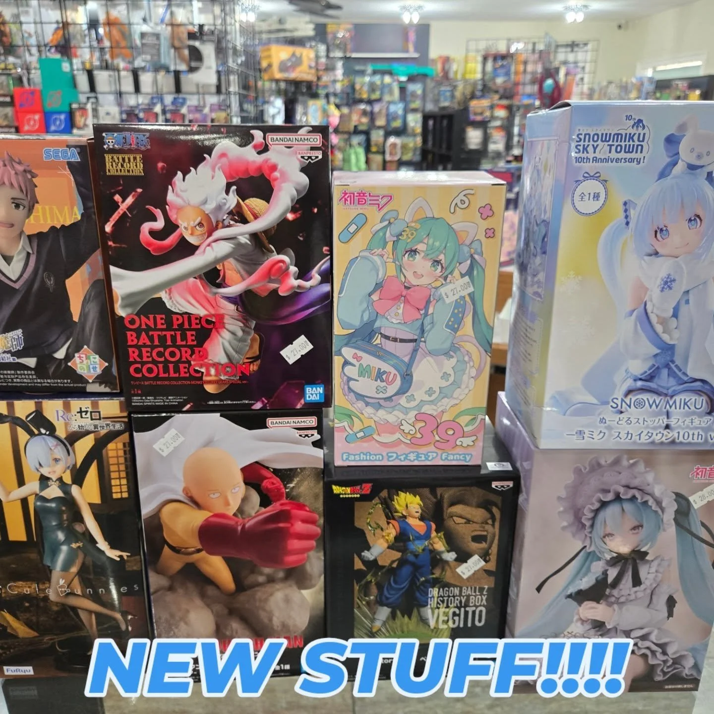 New Anime figures and blind boxes!